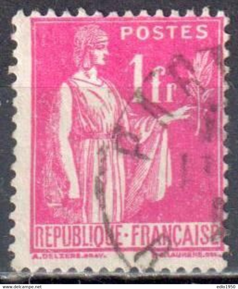 France 1937 Peace - Mi.369 - Used - Oblitéré - 1932-39 Paix