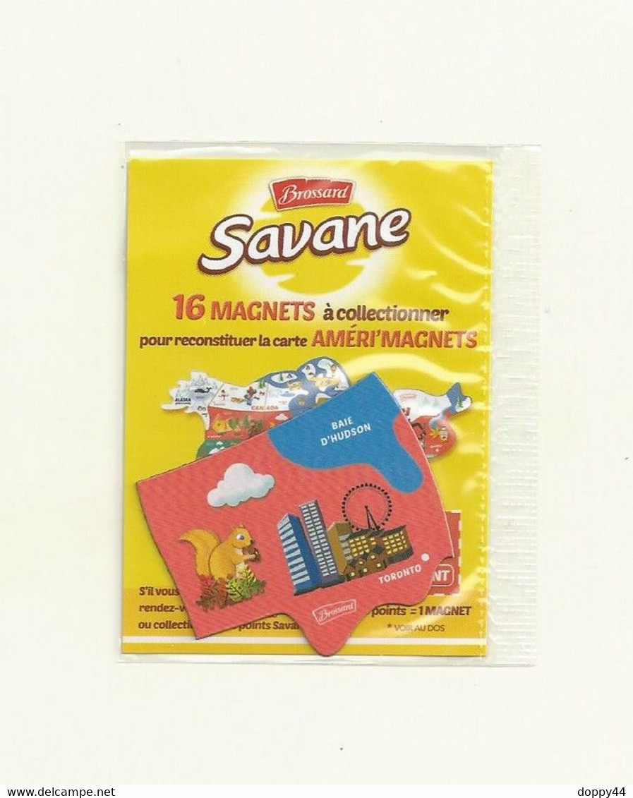 MAGNET SAVANE AMERI'MAGNETS BAIE D'HUDSON SOUS BLISTER FERME. - Turismo