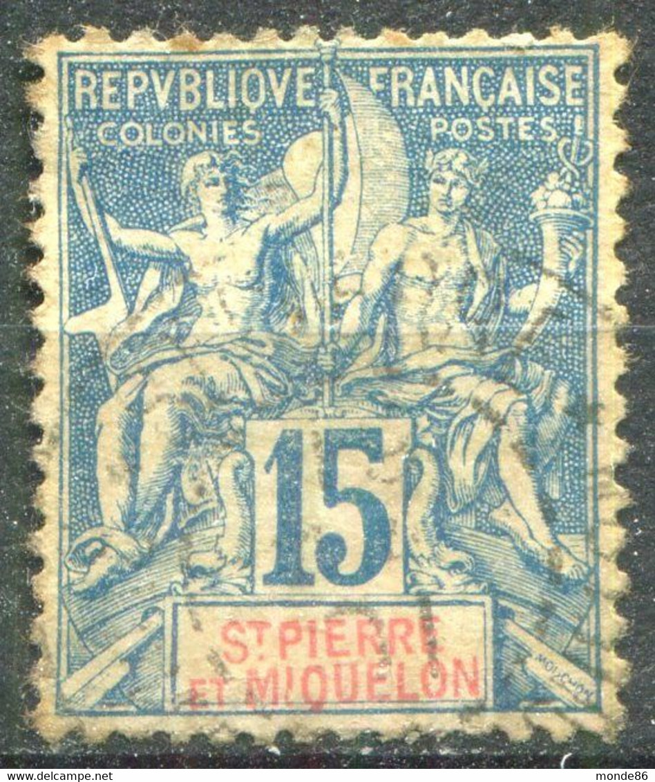 SAINT PIERRE ET MIQUELON - Y&T  N° 64 (o) - Used Stamps