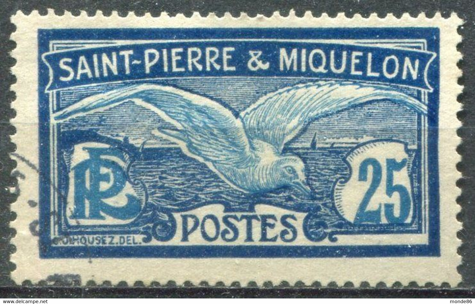 SAINT PIERRE ET MIQUELON - Y&T  N° 84 (o) - Used Stamps