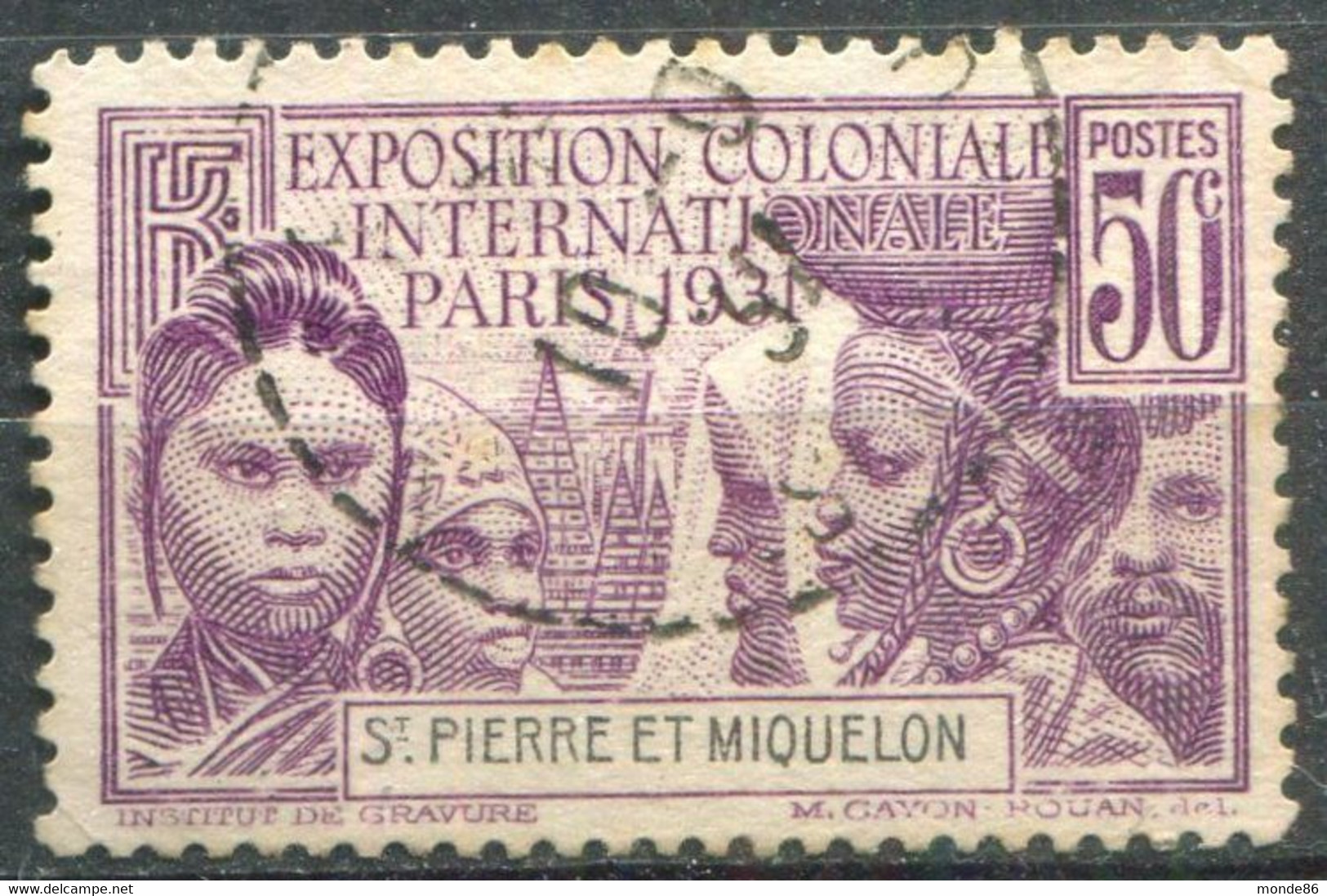 SAINT PIERRE ET MIQUELON - Y&T  N° 133 (o) - Used Stamps