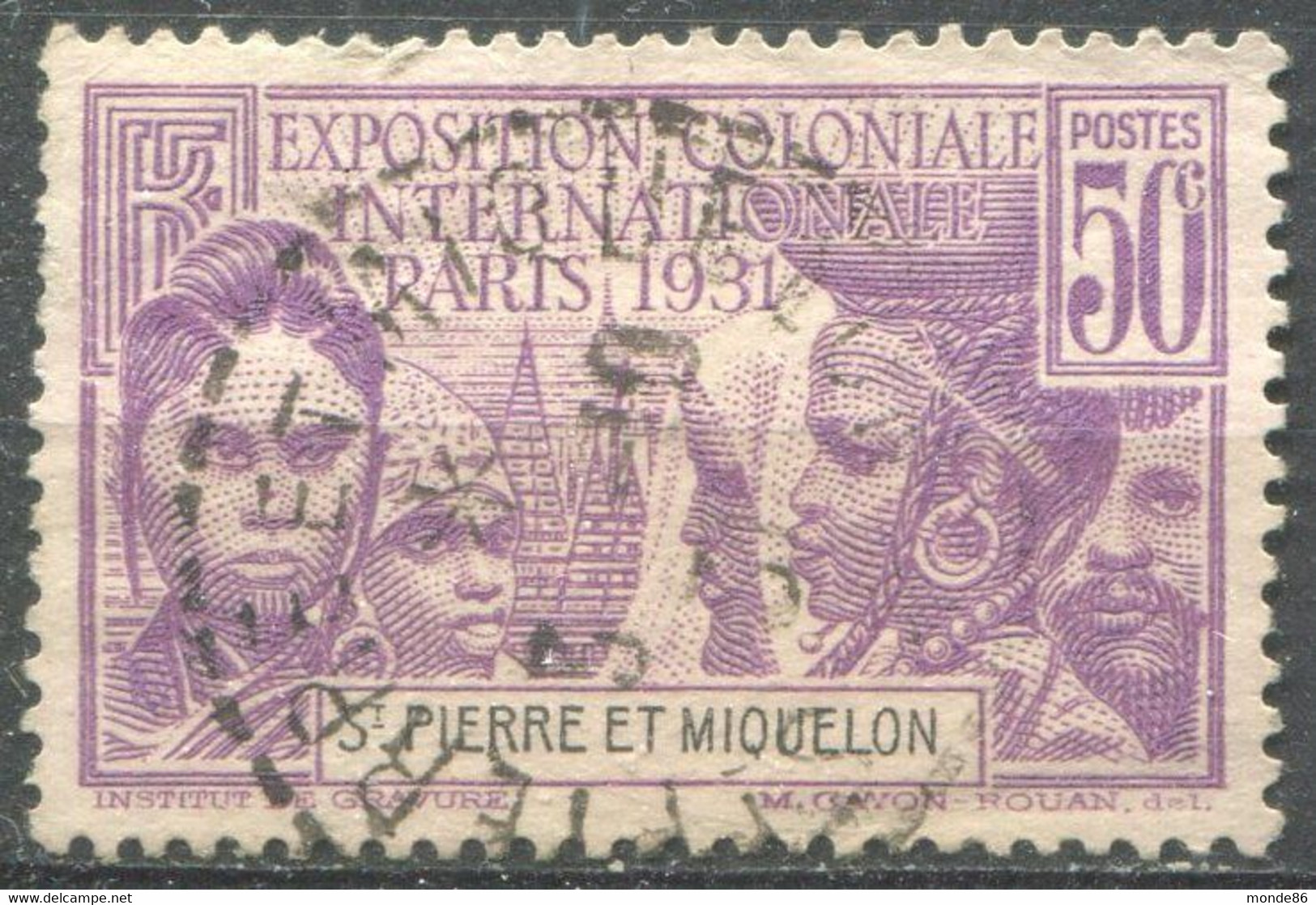 SAINT PIERRE ET MIQUELON - Y&T  N° 133 (o) - Used Stamps