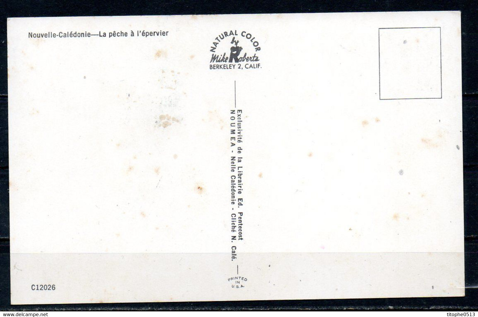 NOUVELLE-CALEDONIE. PA 67 De 1962 Sur Carte Maximum. Pêcheur à L'épervier. - Tarjetas – Máxima
