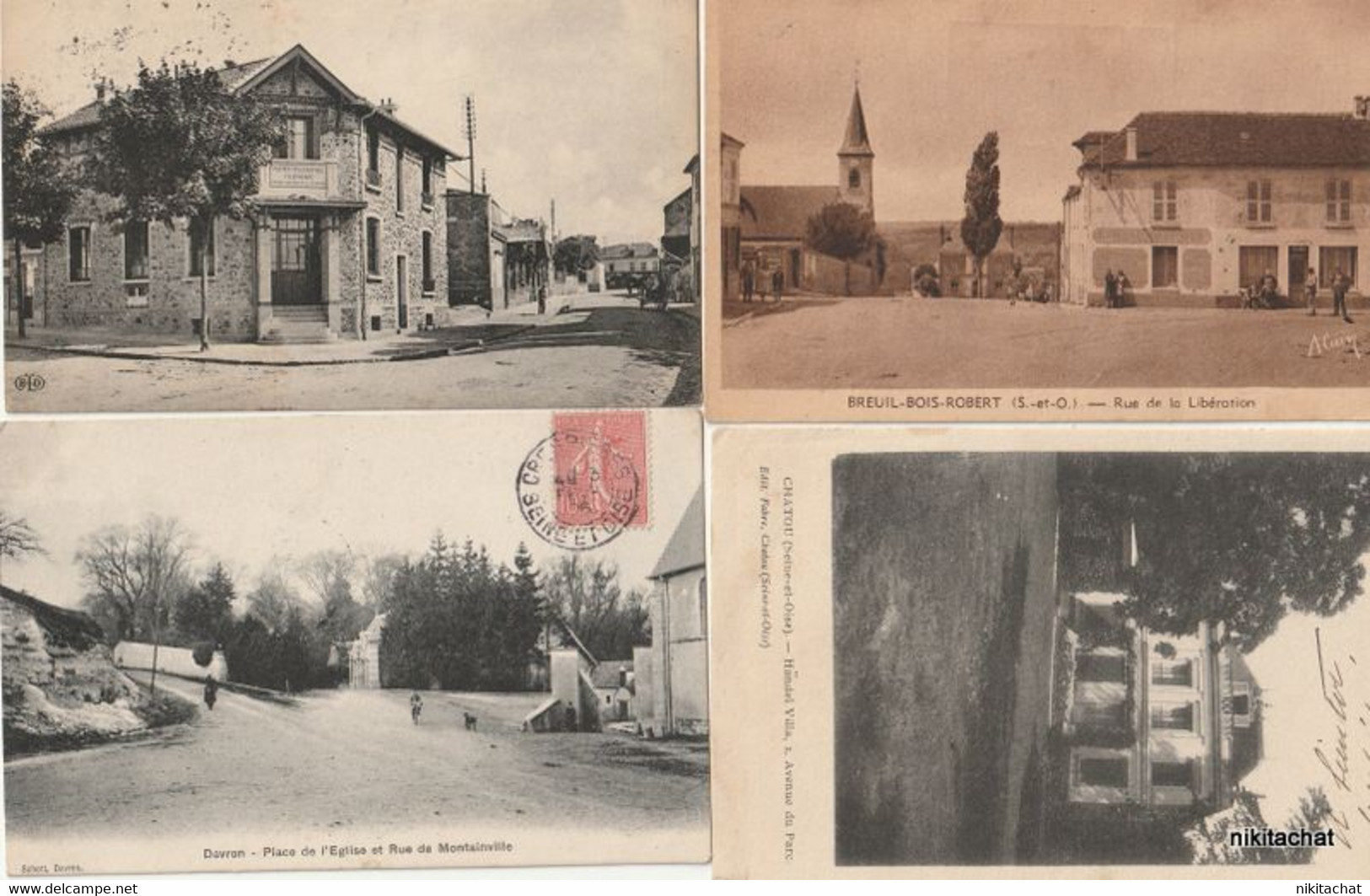 YVELINES-Joli Lot 190 Cartes Postales Toutes Scannées- - 5 - 99 Karten