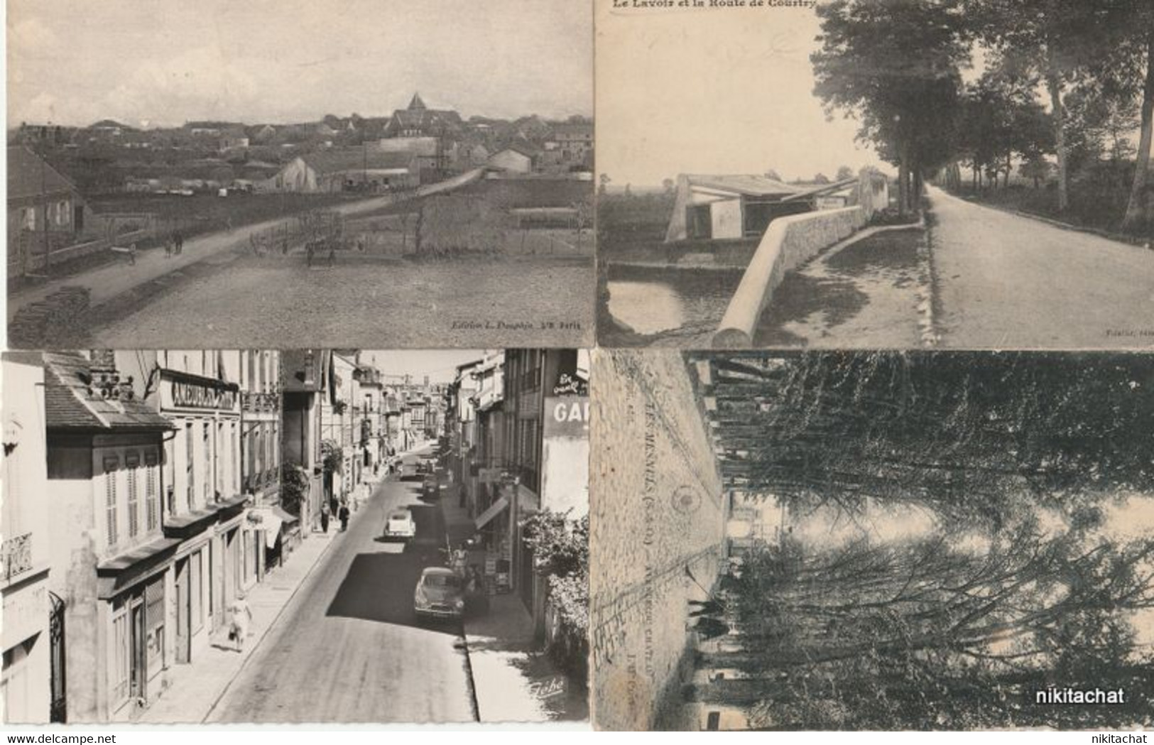 YVELINES-Joli lot 190 cartes postales toutes scannées-