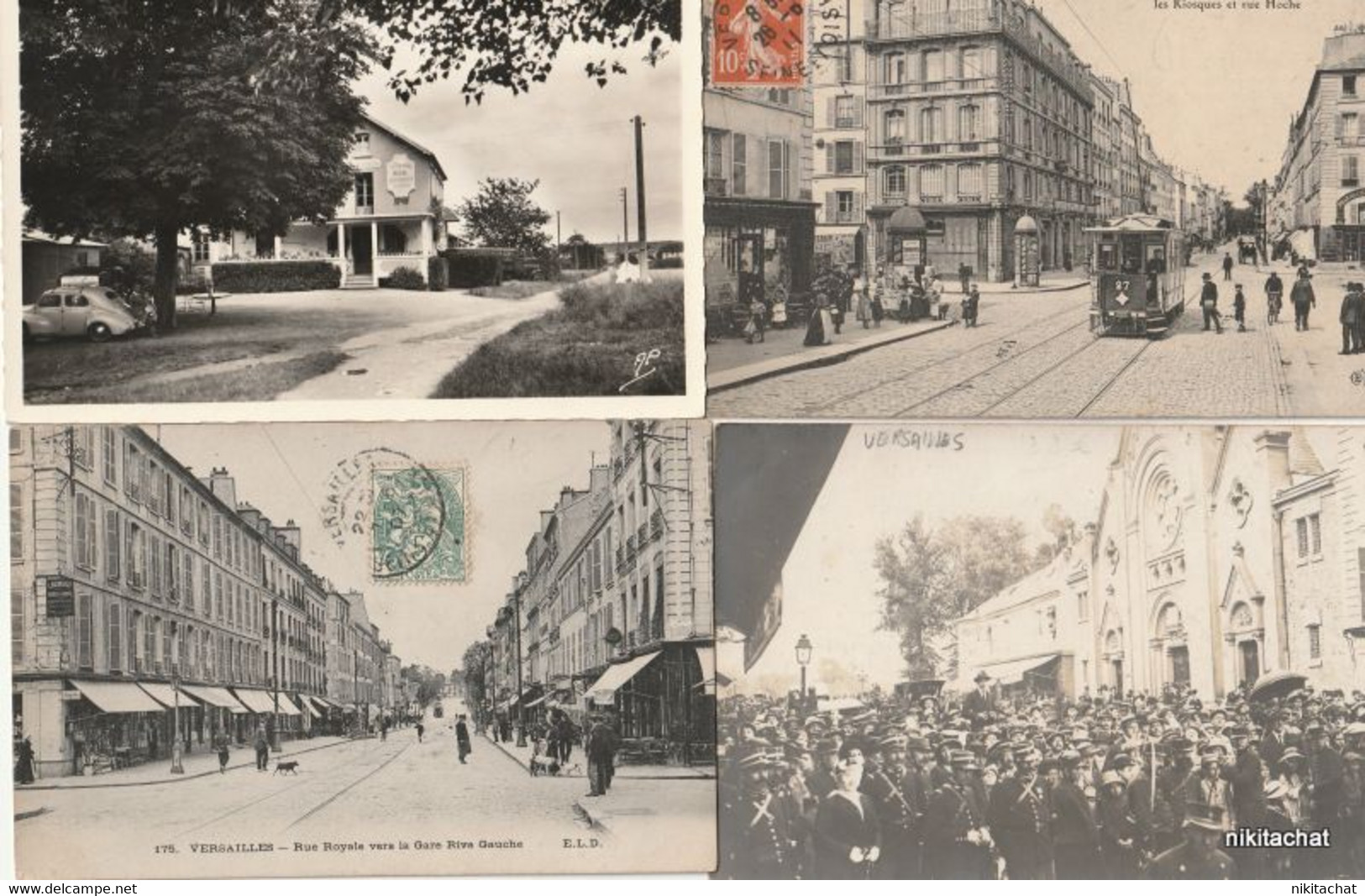 YVELINES-Joli lot 190 cartes postales toutes scannées-