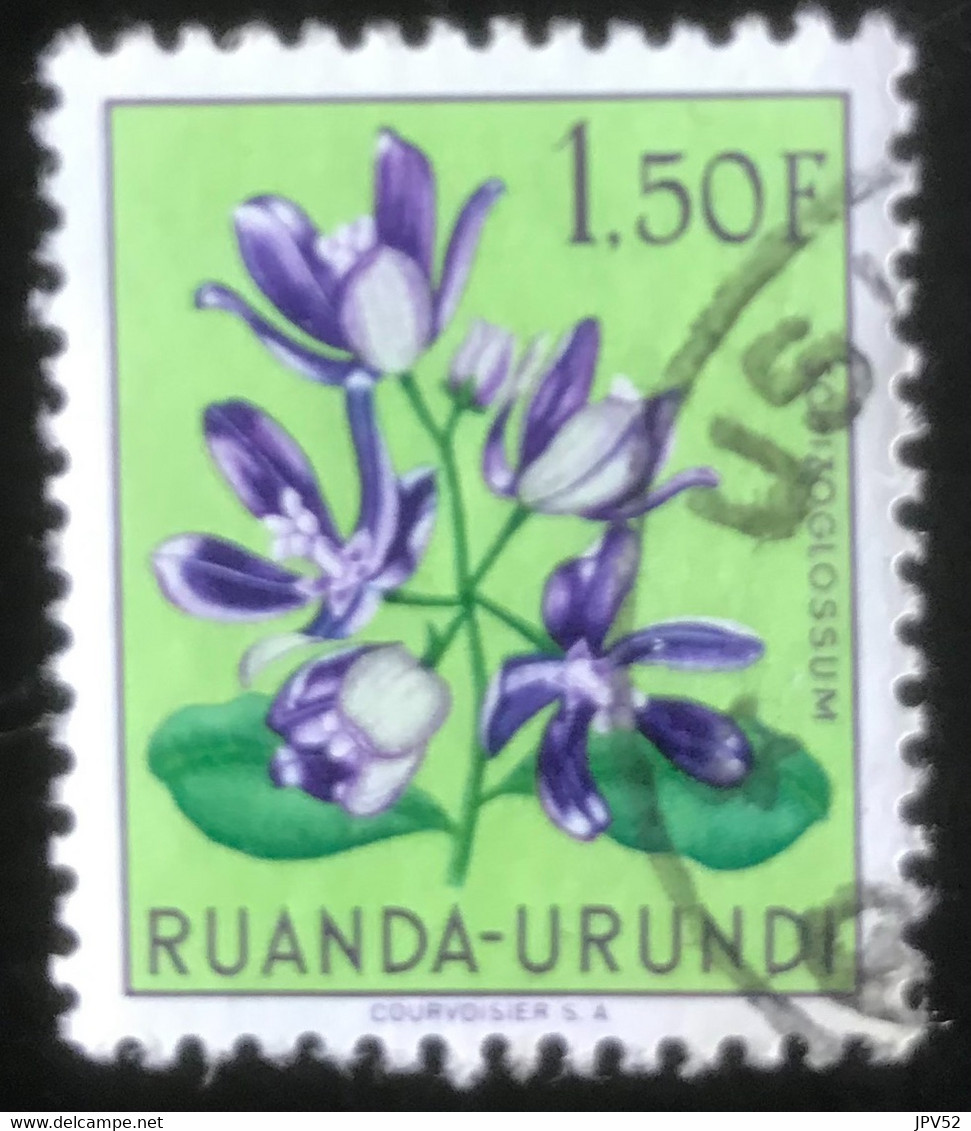 Ruanda-Urundi - L1/11 - (°)used - 1953 - Michel 143 - Inheemse Flora - Gebraucht