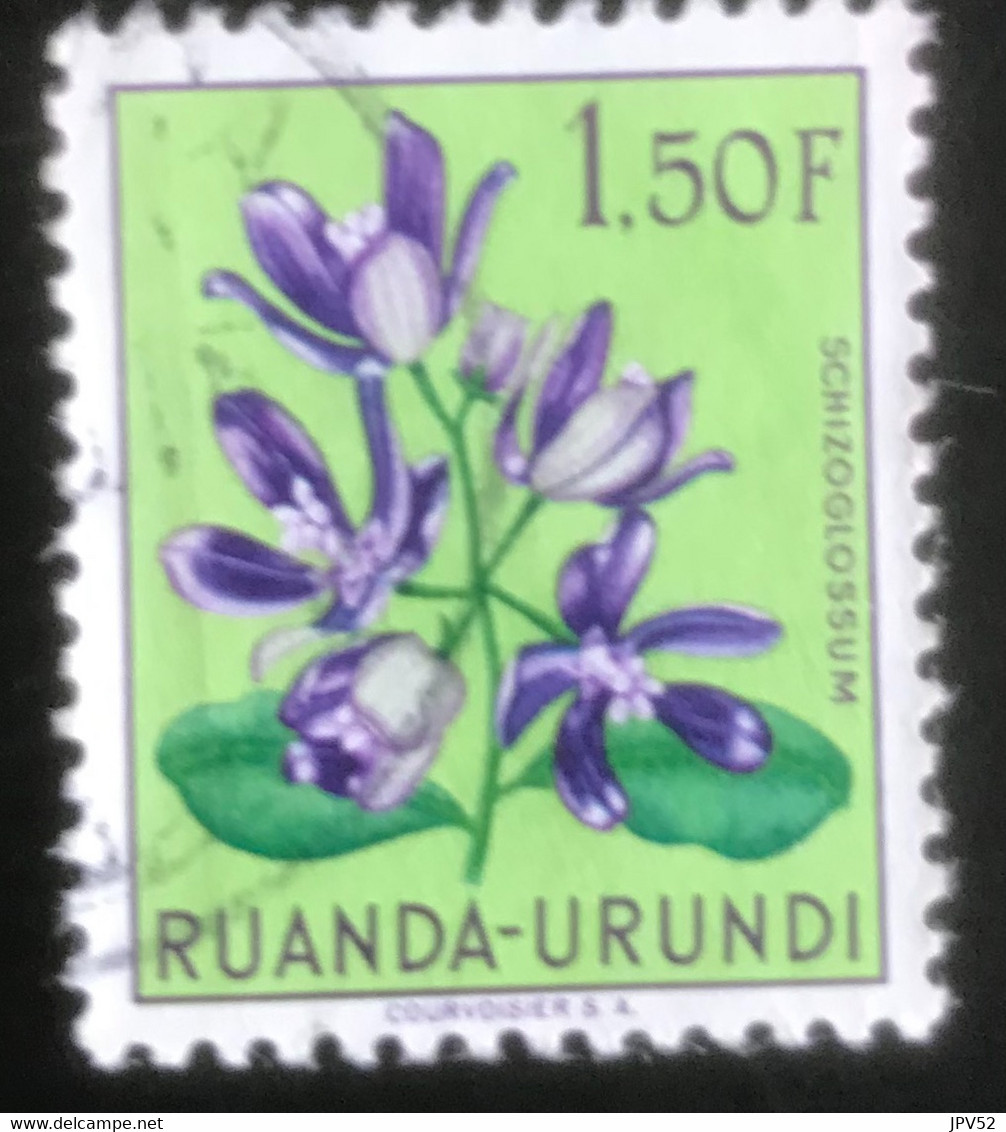 Ruanda-Urundi - L1/11 - (°)used - 1953 - Michel 143 - Inheemse Flora - Used Stamps