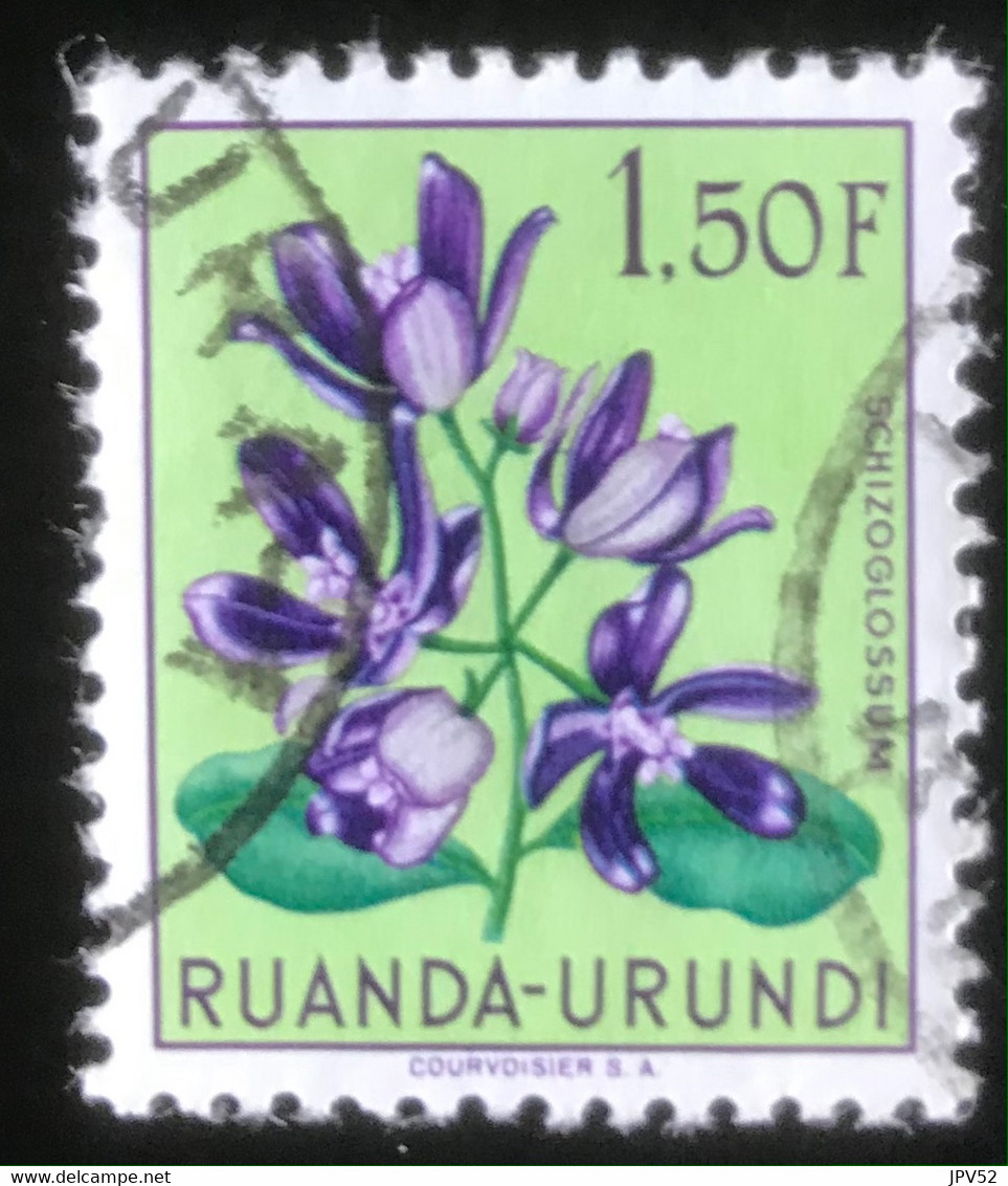 Ruanda-Urundi - L1/11 - (°)used - 1953 - Michel 143 - Inheemse Flora - Usati