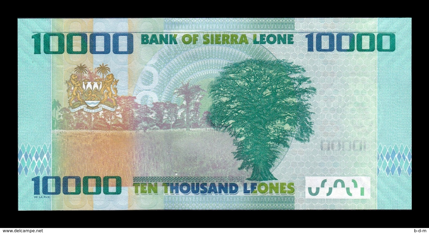 Sierra Leone 10000 Leones 2013 (2016) Pick 33b SC UNC - Sierra Leone