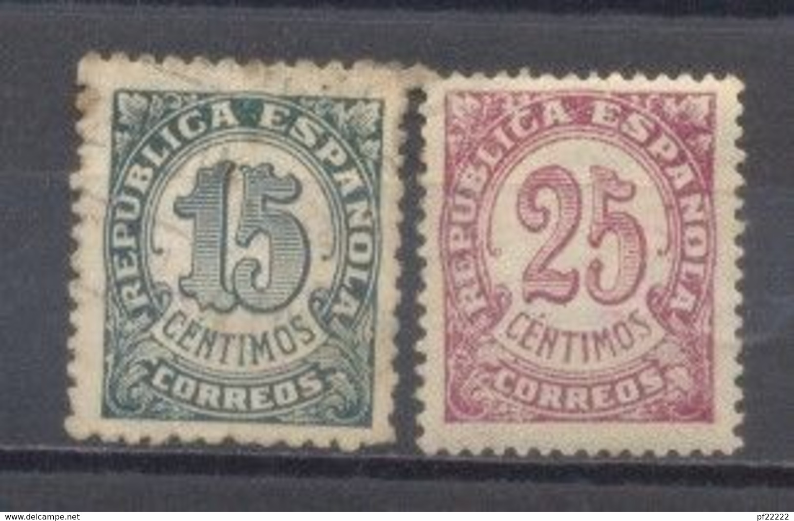 España,1938, Usado, Edifil ,747, 749 - Otros & Sin Clasificación