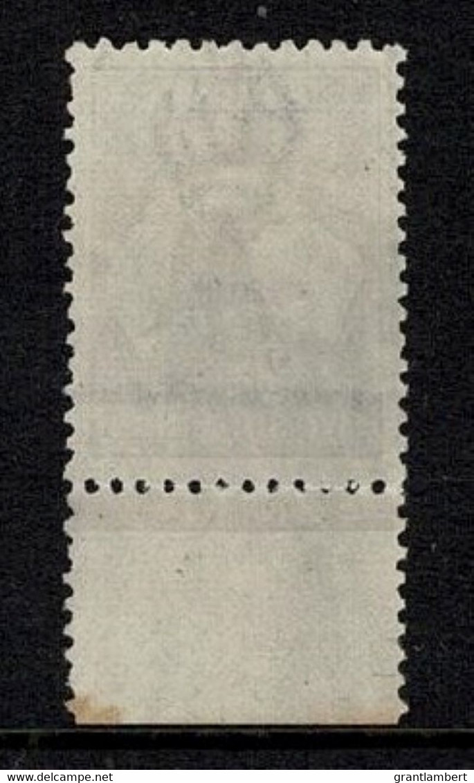 Australia 1924 Kangaroo 2/- Maroon 3rd Watermark Marginal MH - Nuevos