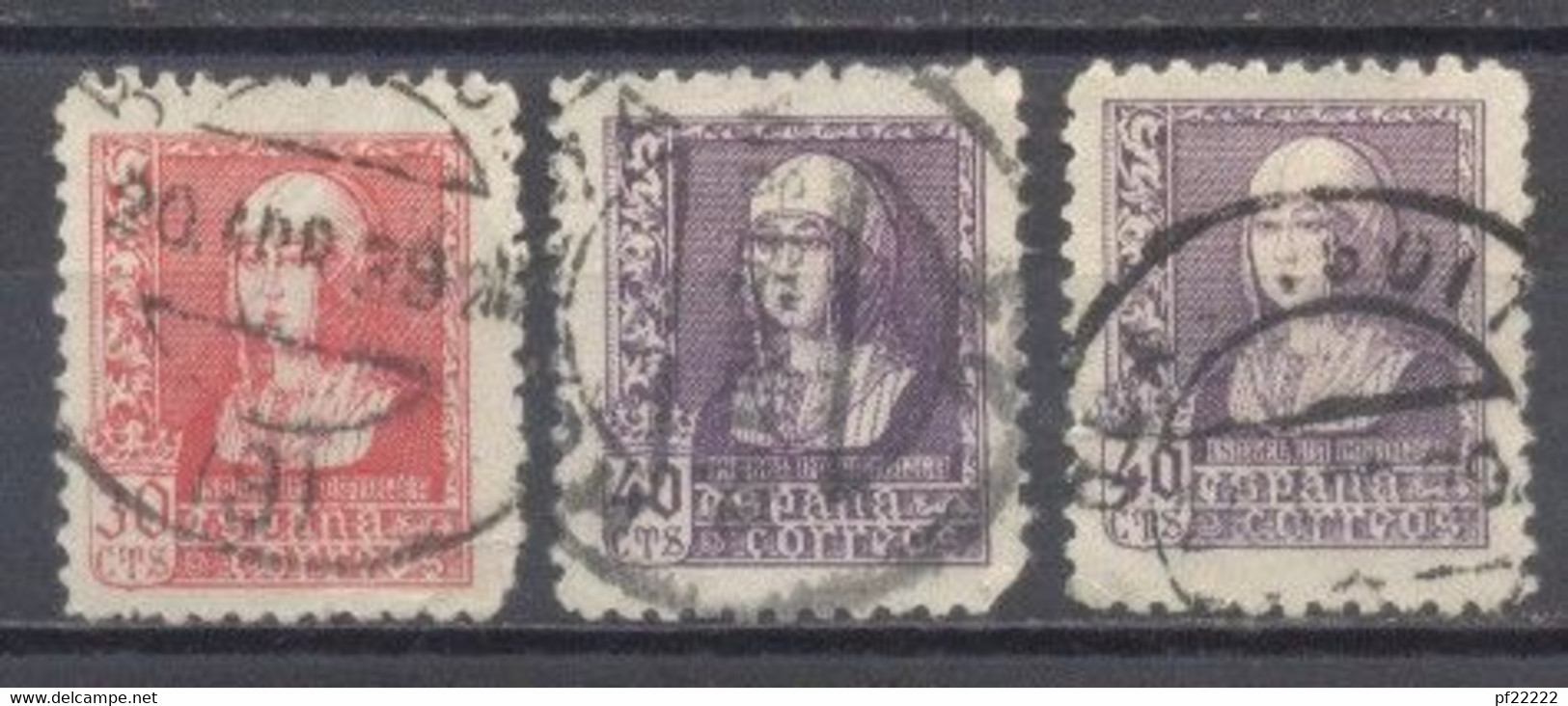 España,1939, Usado, Edifil ,857, 858, 858 - Sonstige & Ohne Zuordnung