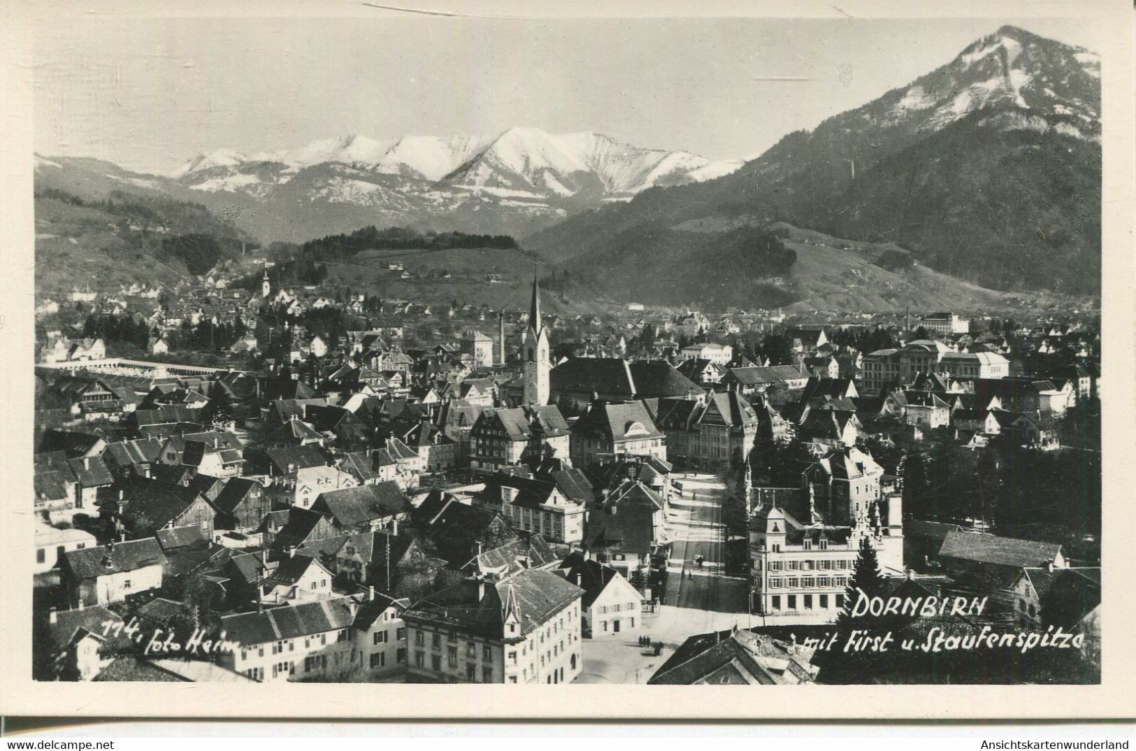 010529  Dornbirn Mit First U. Staufenspitze - Dornbirn