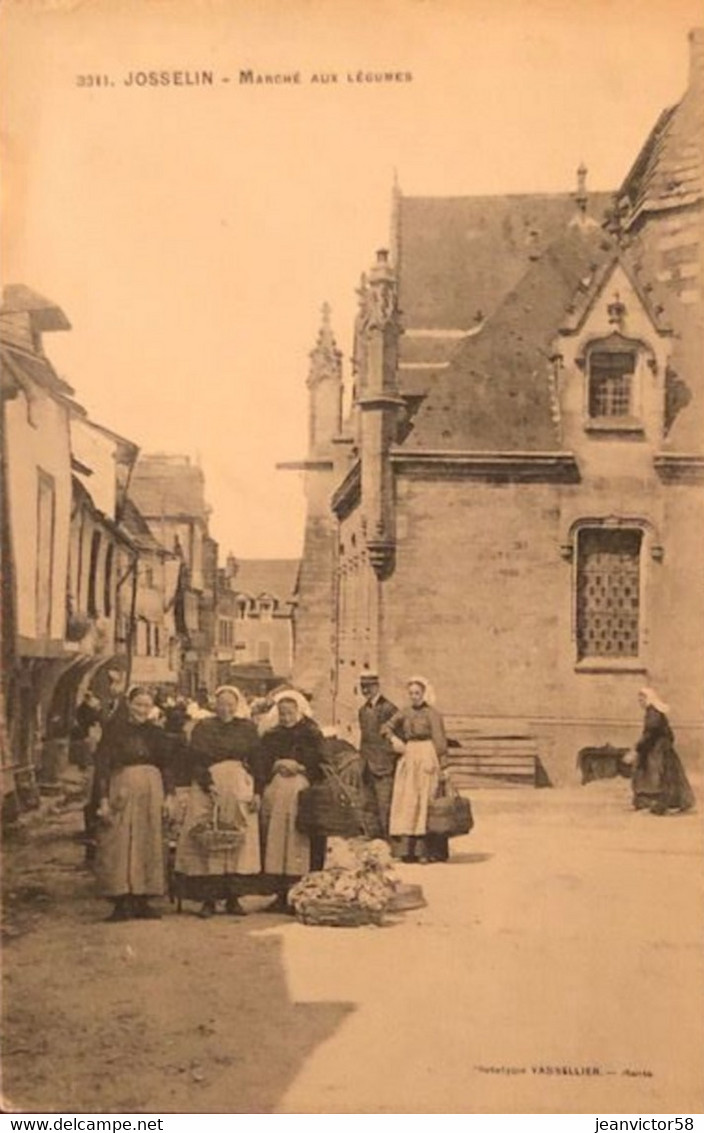 3311 Josselin Marché Aux Légumes - Josselin