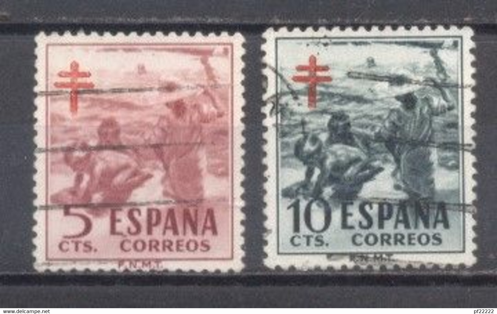 España,1951, Usado, Edifil ,1103 Y 1104 - Otros & Sin Clasificación