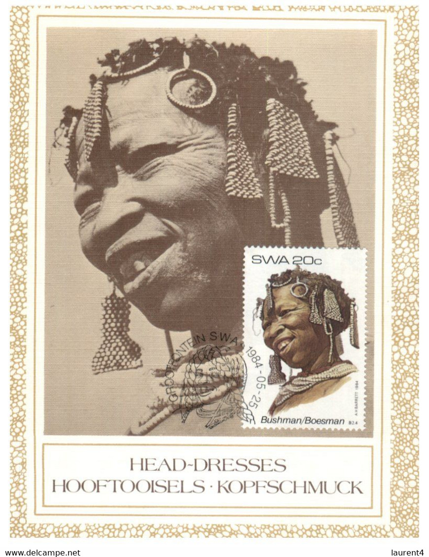 (KK 6) SWA (South West Africa) (2 Maxicard) Head Dresses - Altri & Non Classificati