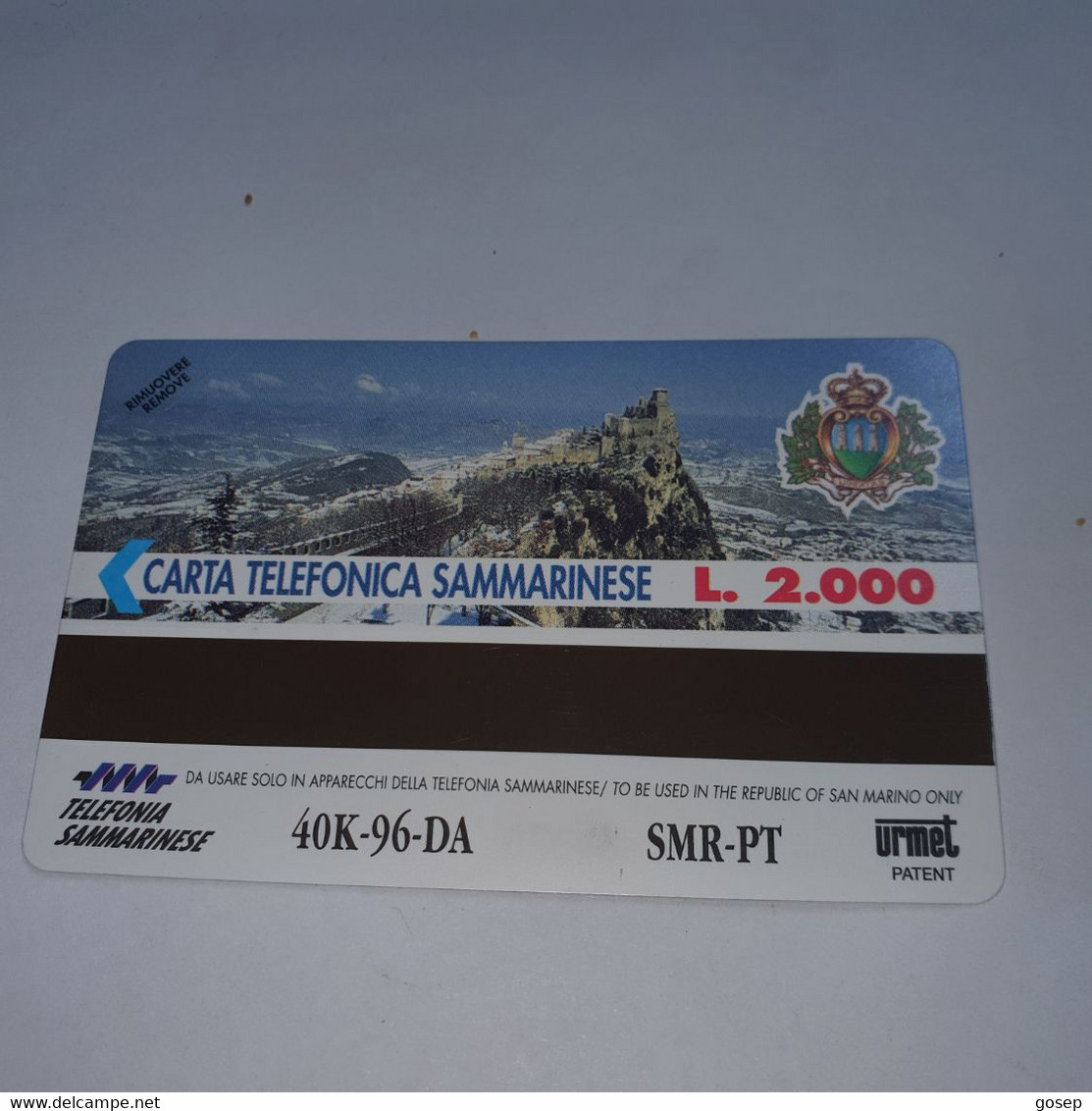 San Marino-(RSM-011)-zodiaco-capricorno-(22)-(dummy-not Number-out Side)-mint Card+1card Prepiad Free - San Marino