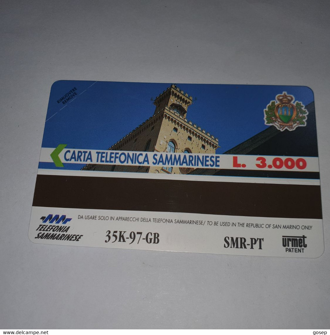 San Marino-(RSM-022)-zodiaco-TORO-(25)-(DUMMY-not Number Out Side)-mint Card+1card Prepiad Free - Saint-Marin