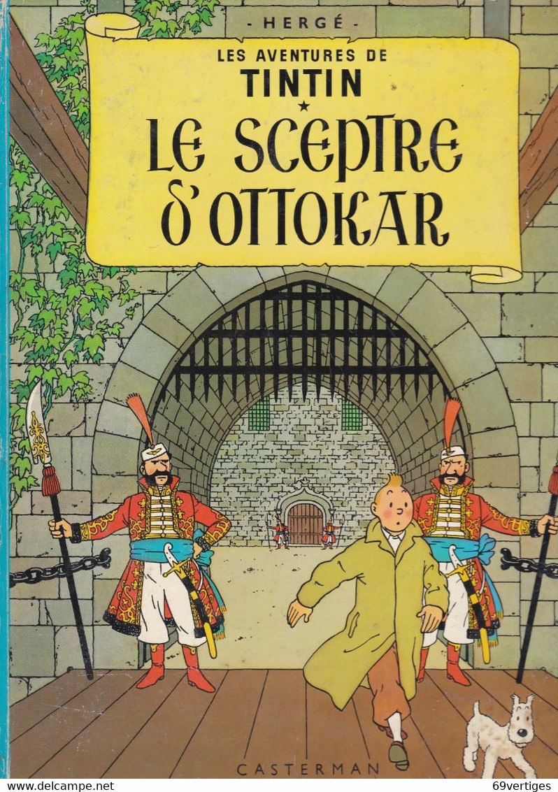 TINTIN " LE SCEPTRE D'OTTOKAR " - Hergé