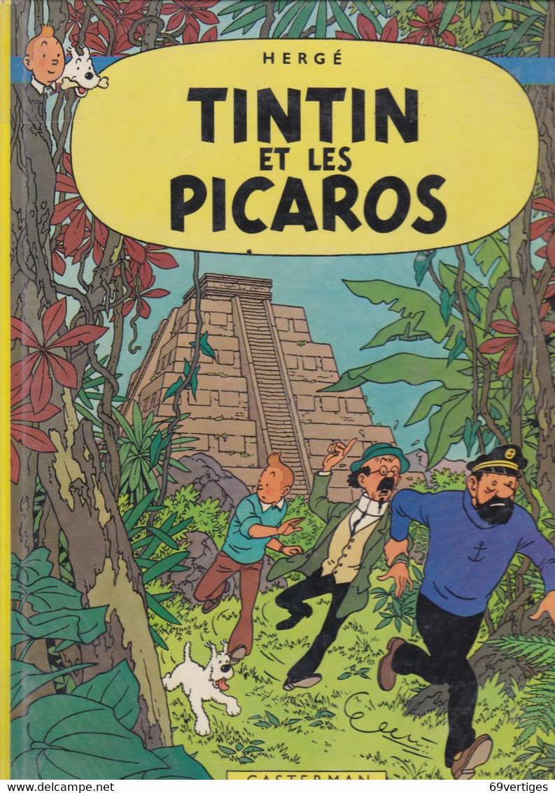 TINTIN " TINTIN ET LES PICAROS " - Hergé
