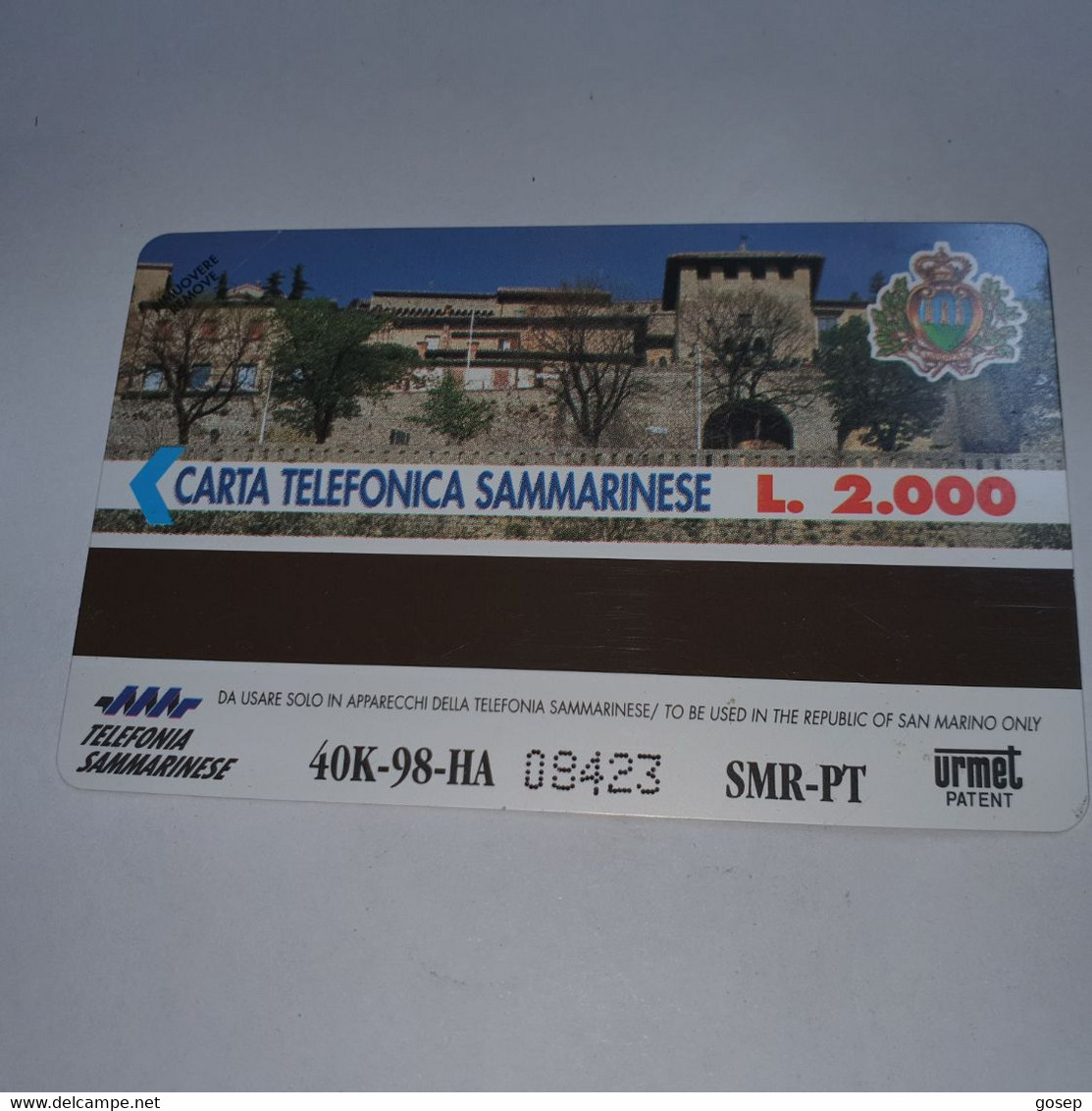 San Marino-(RSM-025d)-zodiaco-GEMELLI-(35)-(08423)-mint Card+1card Prepiad Free - San Marino