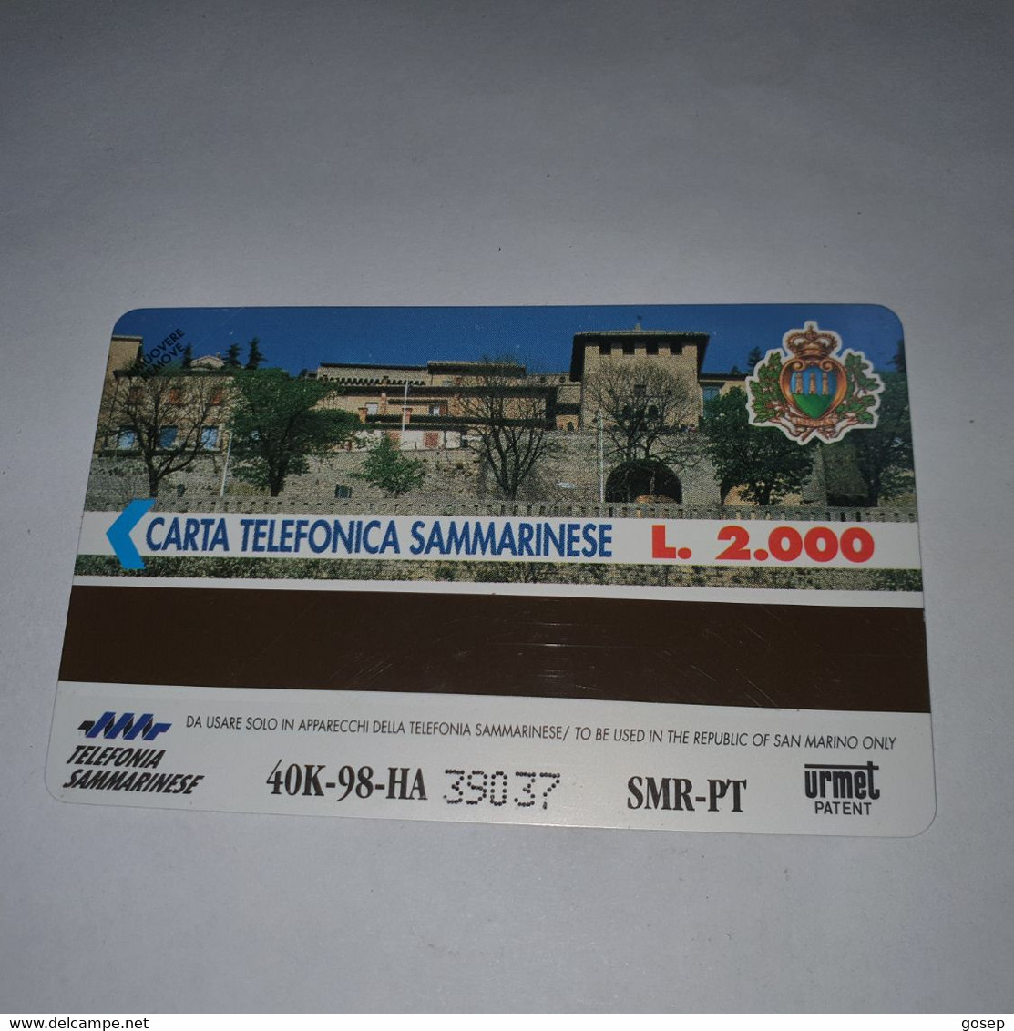 San Marino-(RSM-025f)-zodiaco-GEMELLI-(37)-(39037)-mint Card+1card Prepiad Free - Saint-Marin