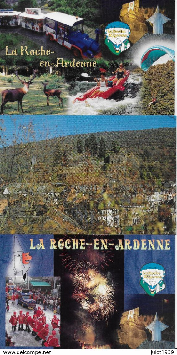 LA ROCHE ..-- 3 Cartes Peu Courantes . Voir Verso . - La-Roche-en-Ardenne