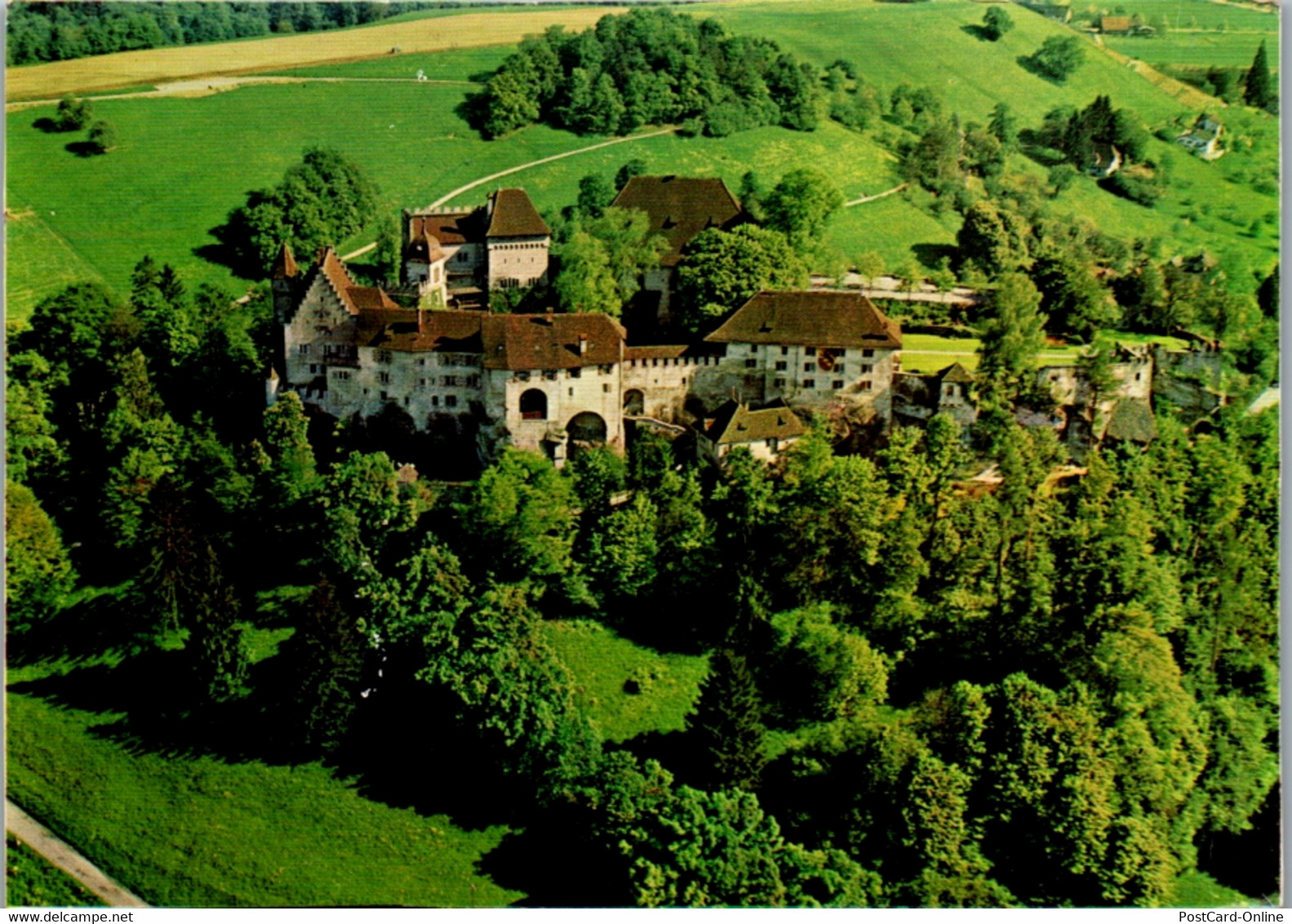 7108 - Schweiz - Lenzburg , Schloss - Gelaufen 1969 - Lenzburg