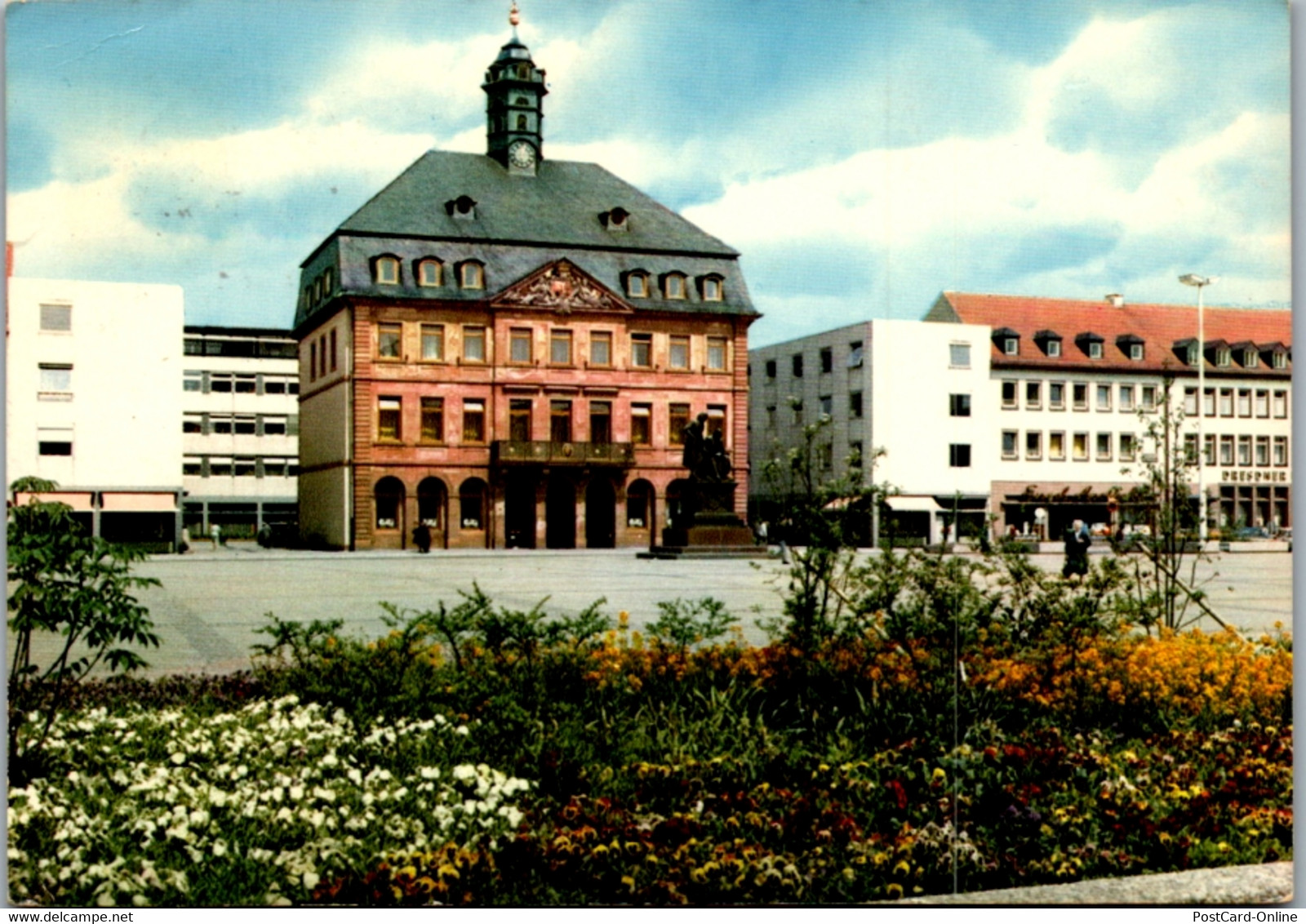 7159 - Deutschland - Hanau Am Main , Marktplatz - Gelaufen 1970 - Hanau