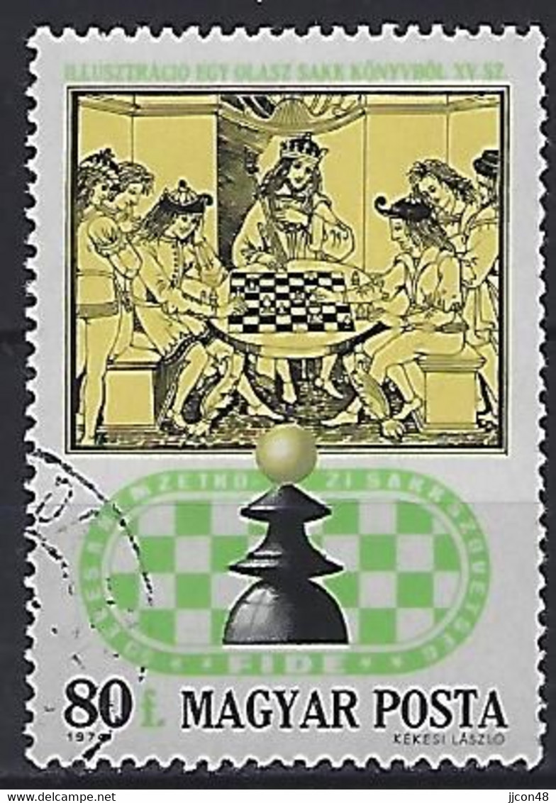 Hungary 1974  Chess  (o) Mi.2959 - Used Stamps