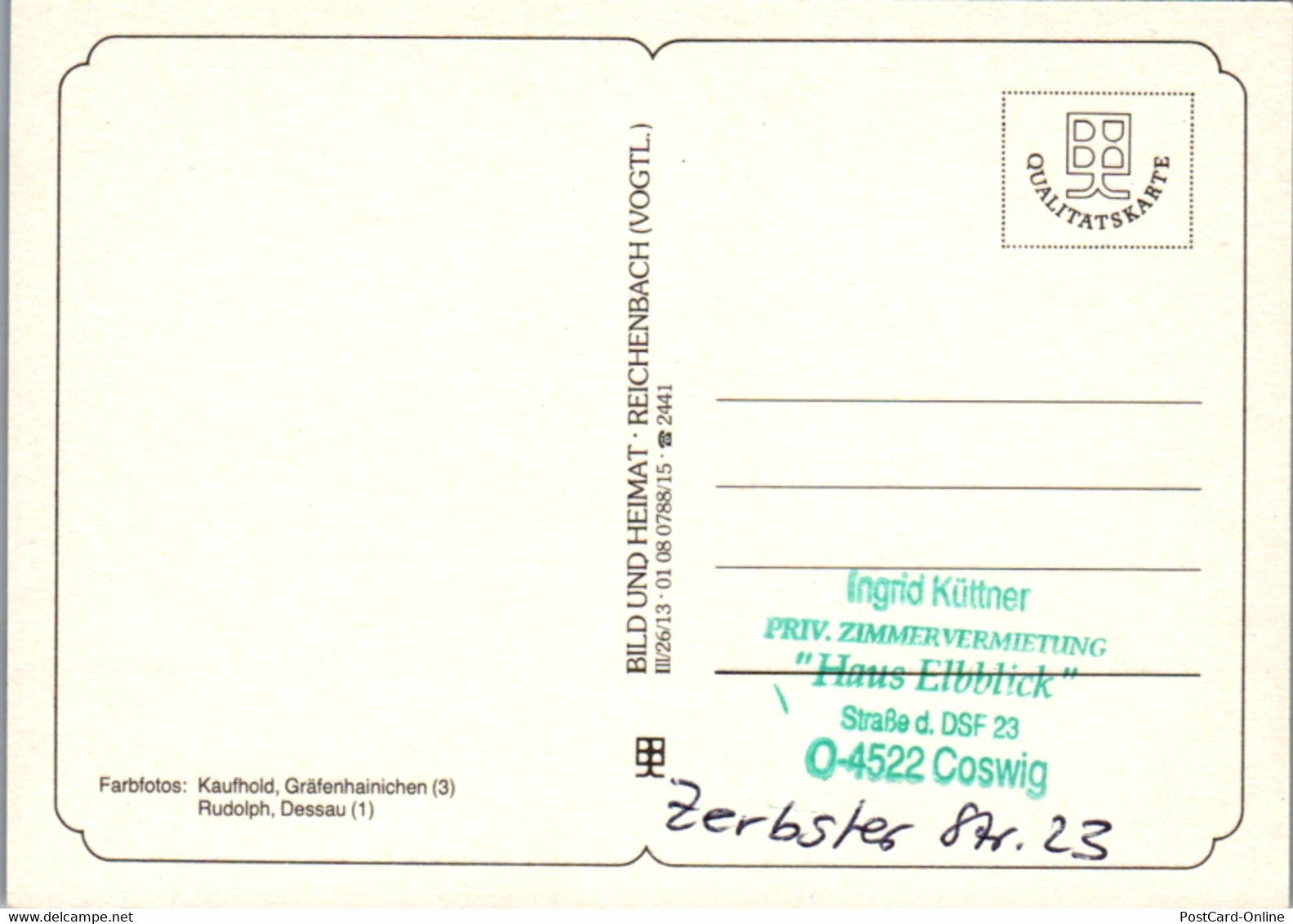 7235 - Deutschland - Coswig , Mehrbildkarte - Nicht Gelaufen - Coswig