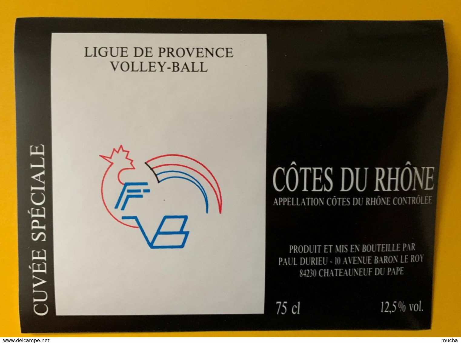 18493 - Ligue De Provence Volley-Ball Côtes Du Rhône - Altri & Non Classificati