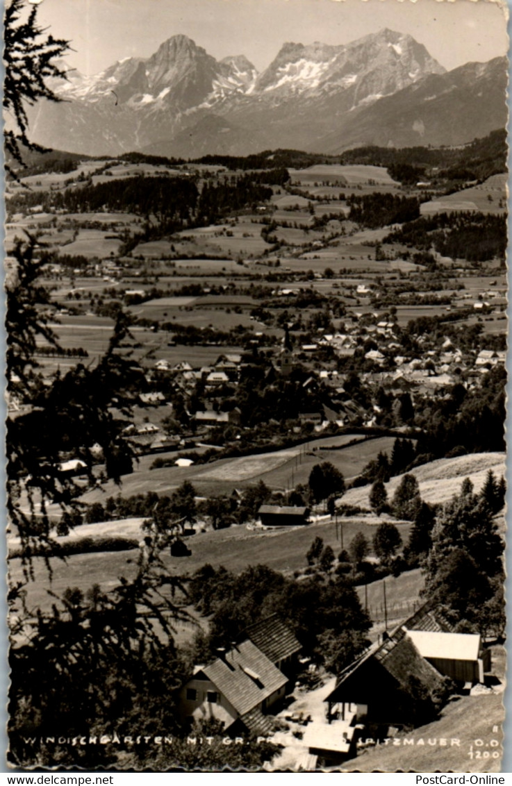 7303 - Österreich - Windischgarsten Mit Gr. Priel Und Spitzmauer - Gelaufen - Windischgarsten