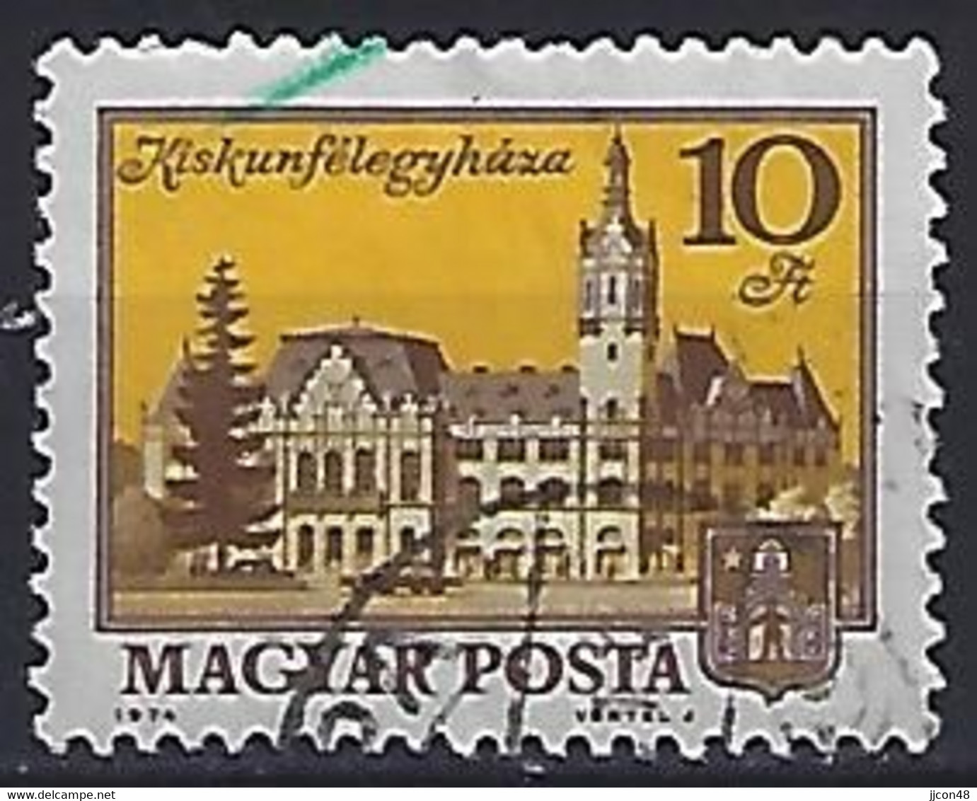 Hungary 1974  City Views: Kiskunfelegyhaza  (o) Mi.3002 - Used Stamps