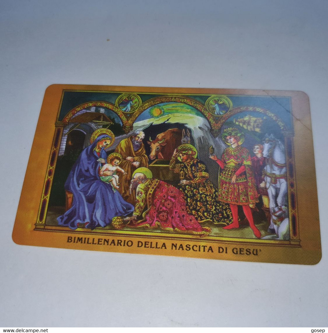 San Marino-(RSM-051)-anni Nascita Gesu 2000-urmet Card-(56)-(005582)-mint Card+1card Prepiad Free - San Marino