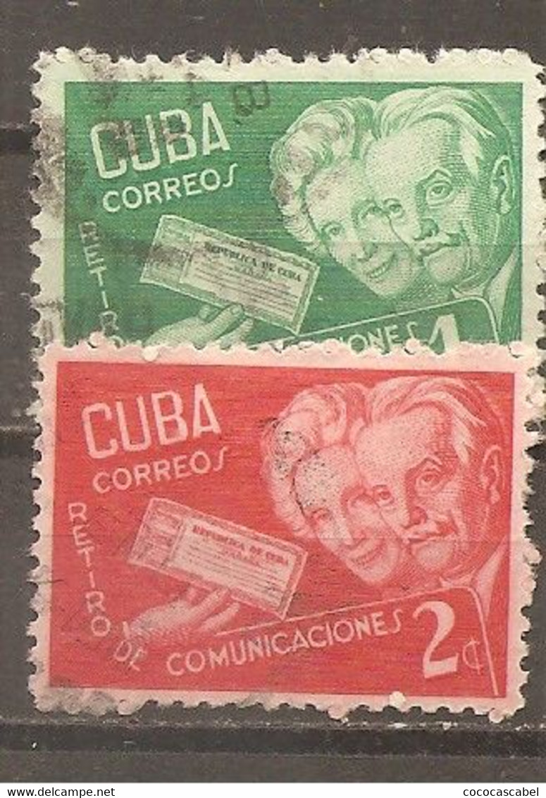 Cuba - Yvert  293A-B (usado) (o) - Oblitérés