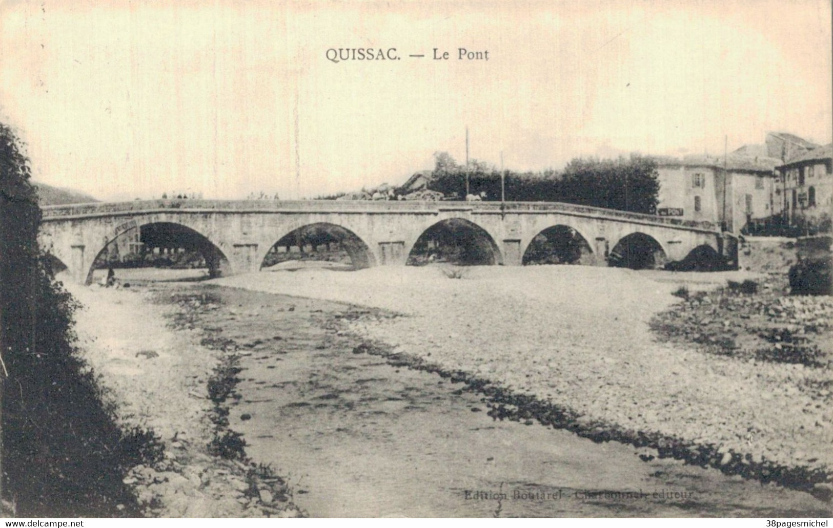 H0603 - QUISSAC - D30 - Le Pont - Quissac