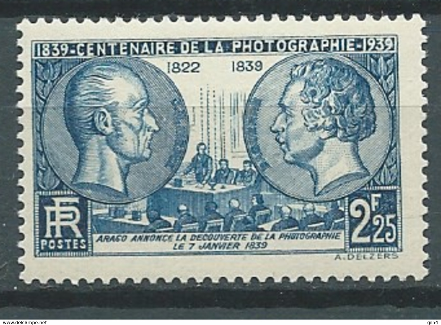 France  Yvert N°  427 *  1 Valeur Neuves Avec Trace De Charnière  - Pal 5314 - Nuovi