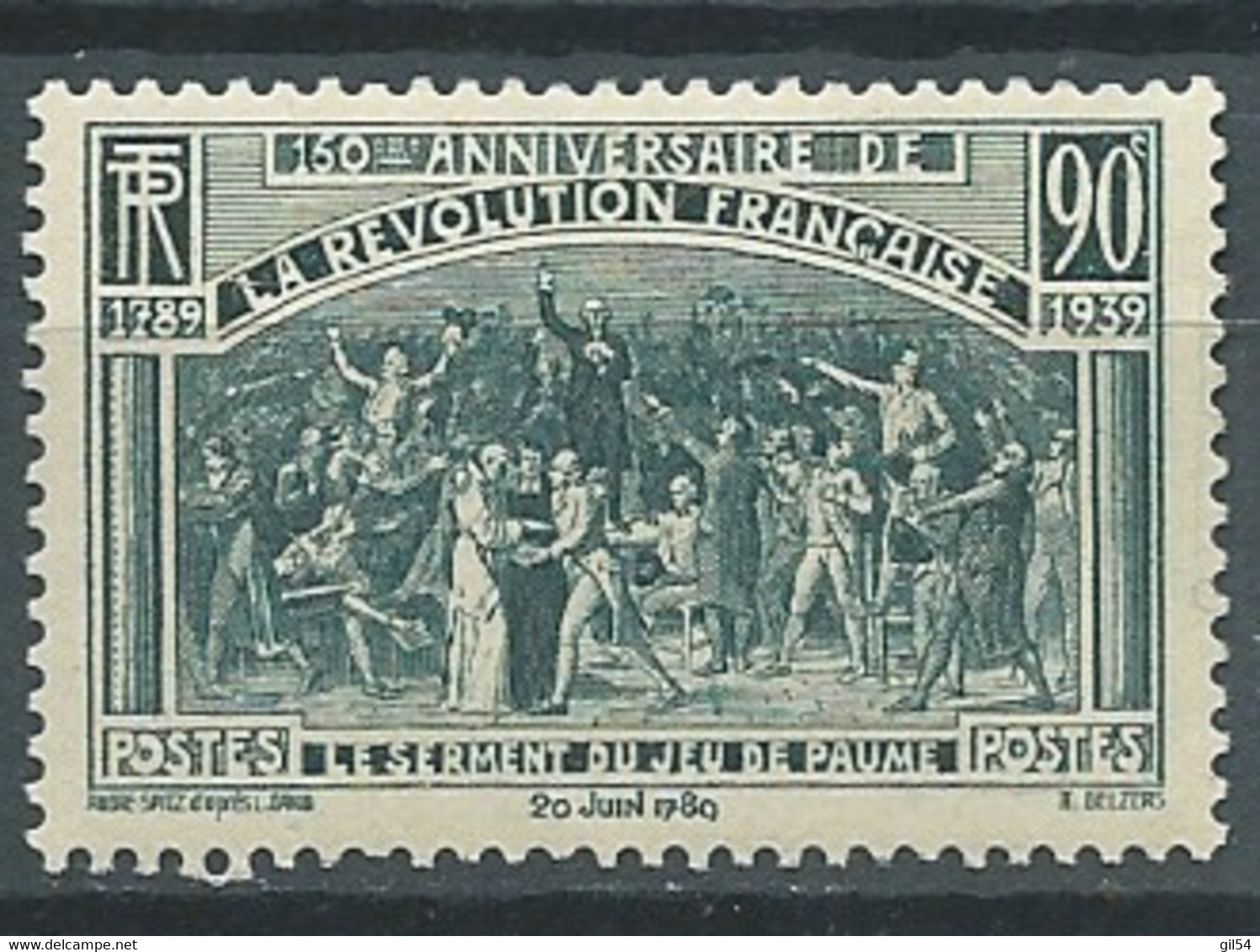 France  Yvert N°  444 *  1 Valeur Neuves Avec  Trace De Charnière  - Pal 5332 - Ungebraucht