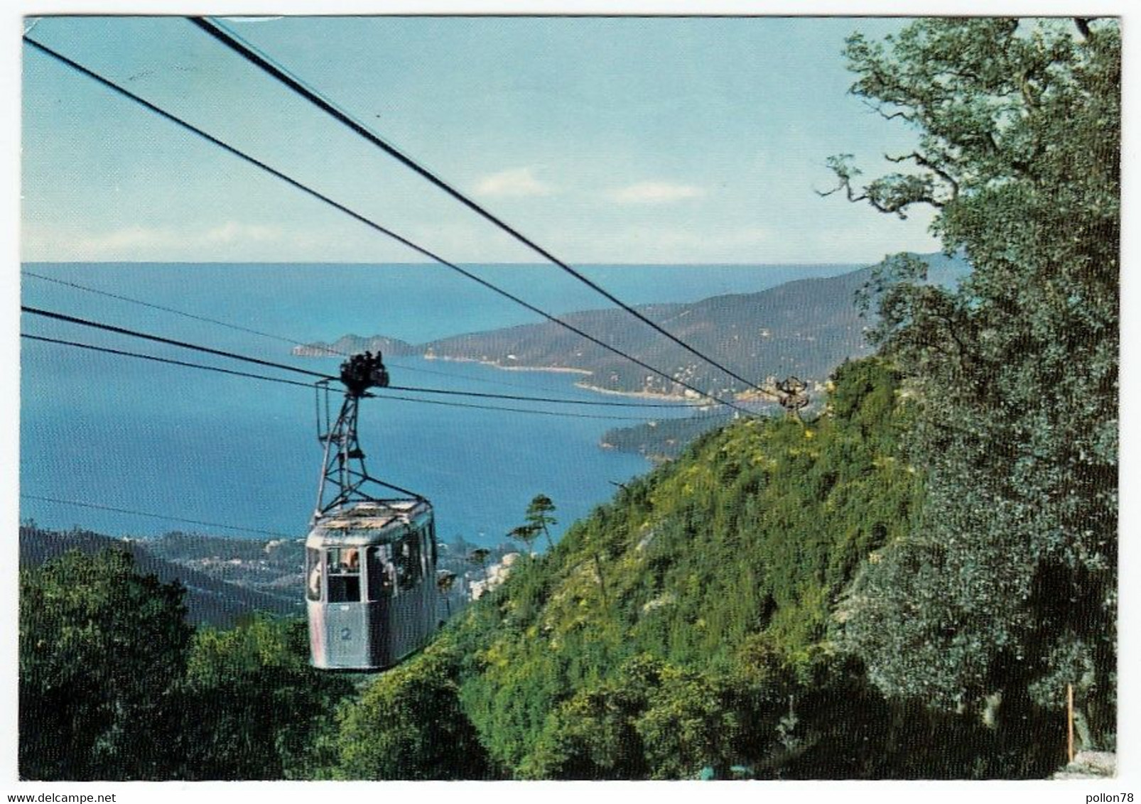 RAPALLO - FUNIVIA PER MONTEALLEGRO - GENOVA - 1965 - Genova