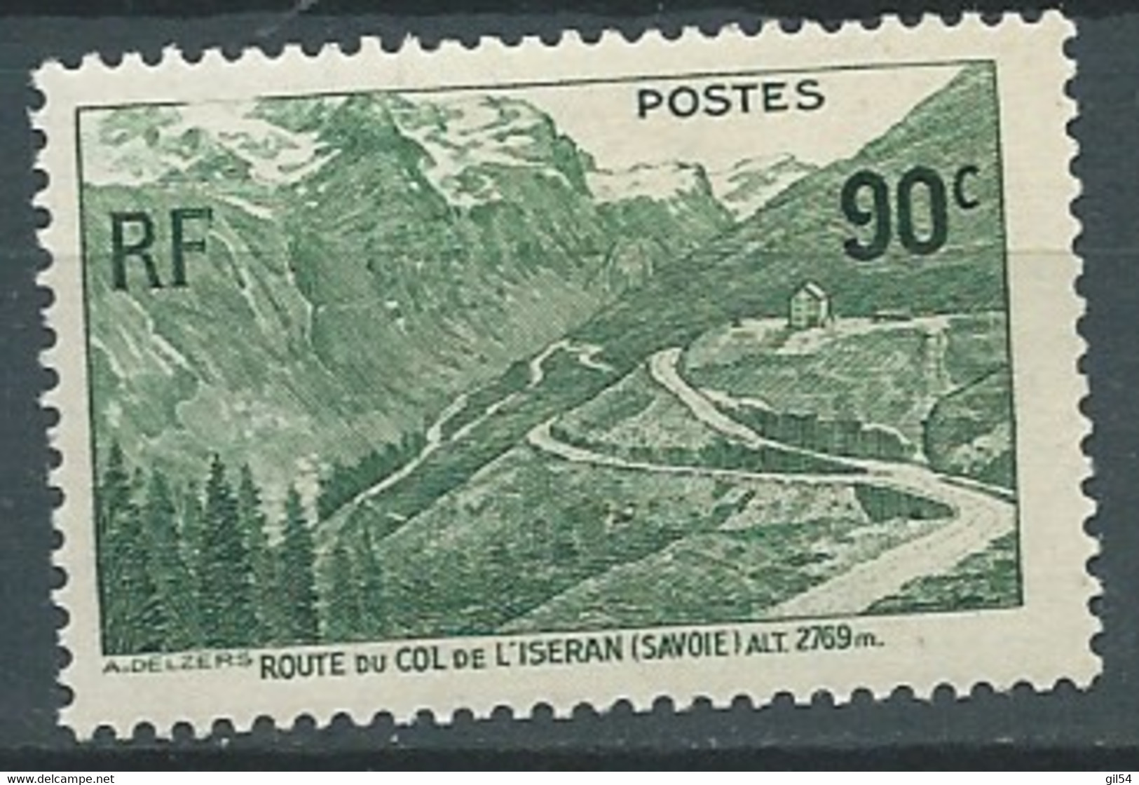 France    Yvert N° 358 *  , 1 Valeurs Neuves Avec Trace De Charnière  - Pal 5428 - Unused Stamps