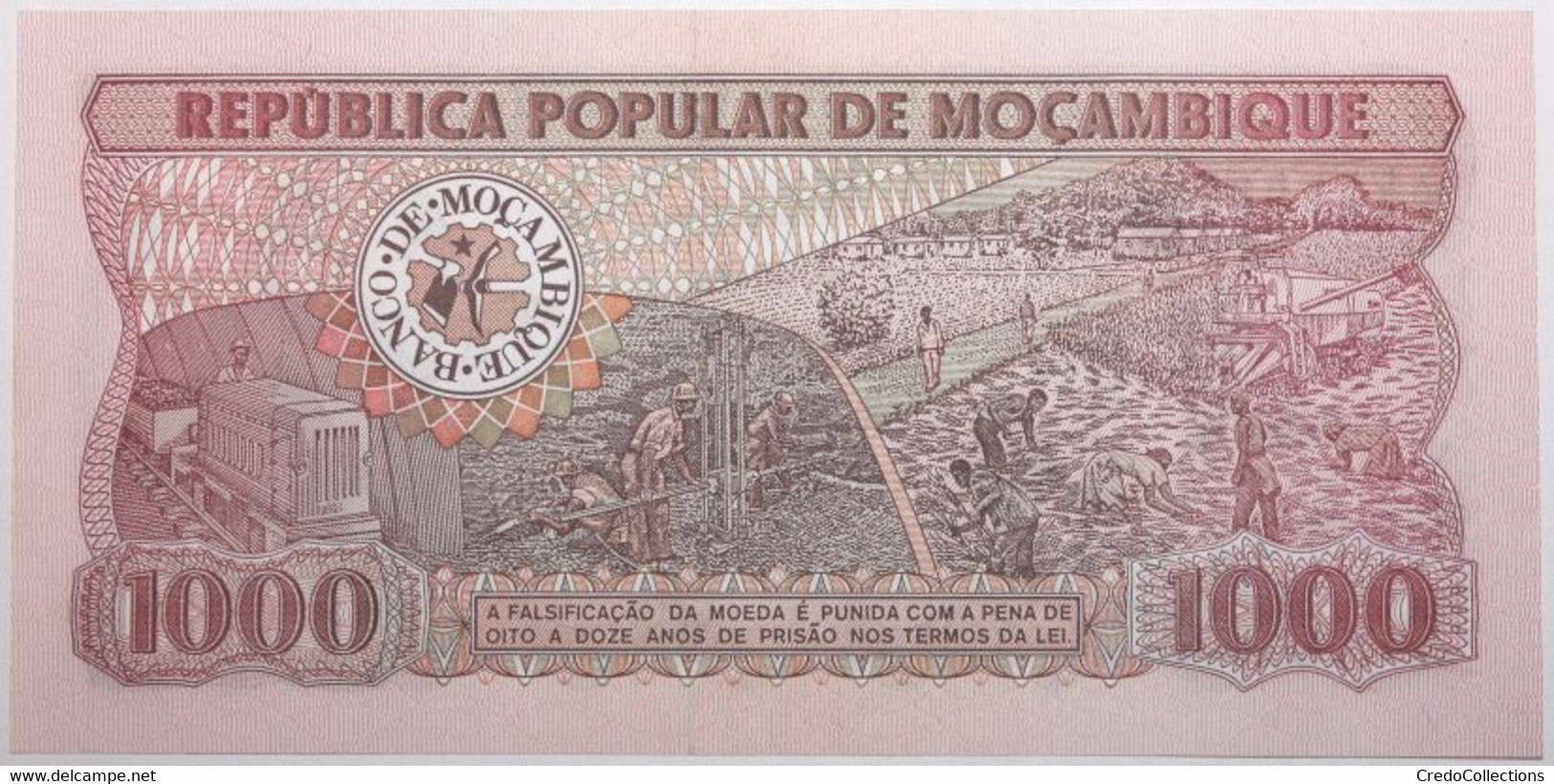 Mozambique - 1000 Meticais - 1980 - PICK 128 - NEUF - Mozambique