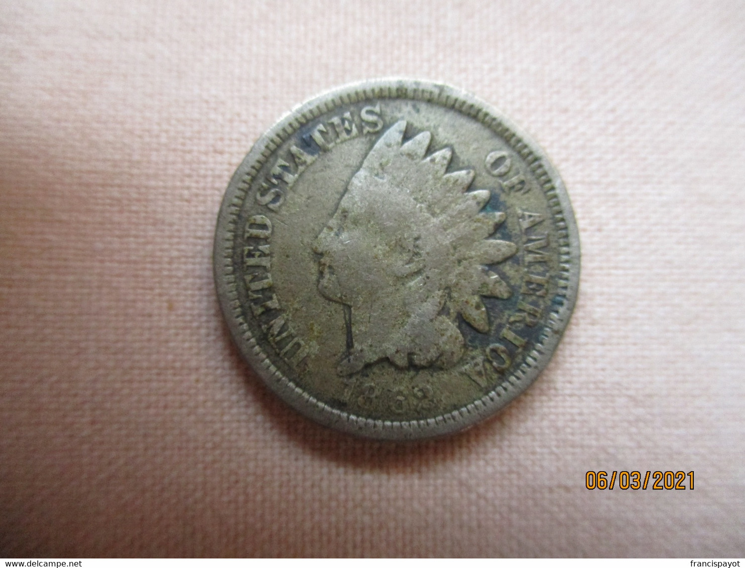 USA 1 Cent 1862 - 1859-1909: Indian Head