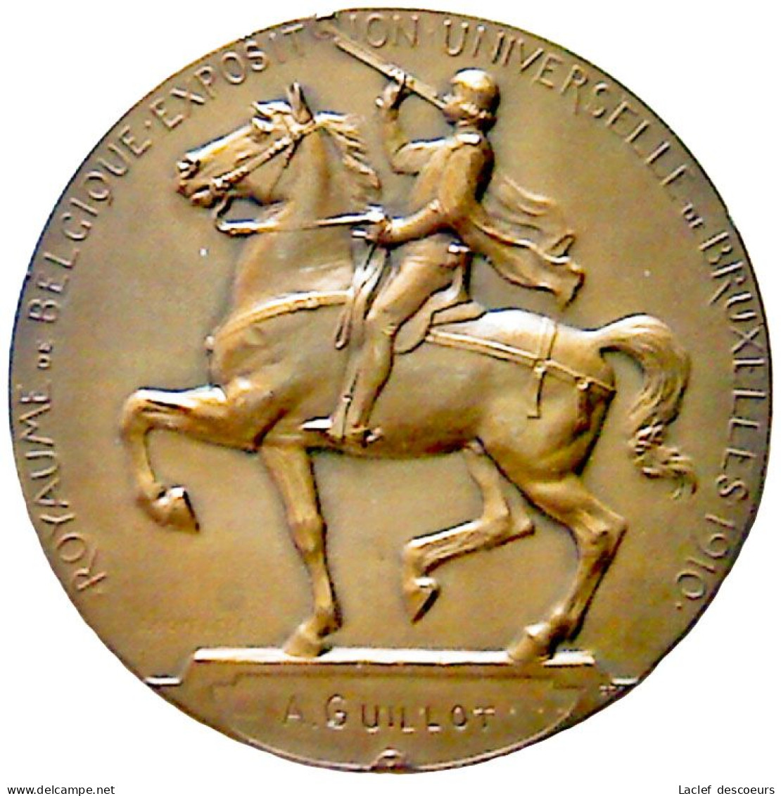 Bruxelles,1910 Expo Universelle. Médaille - Autres & Non Classés