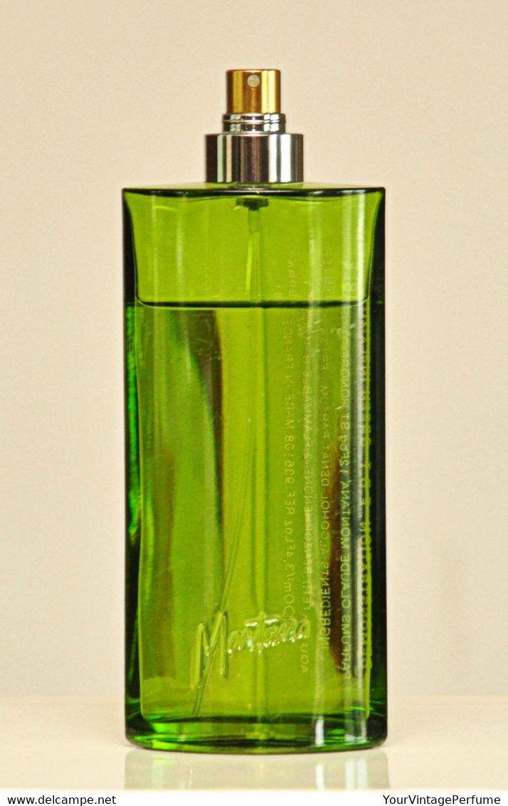 Claude Montana Montana Green Eau De Toilette Edt 100ml 3.4 Fl. Oz. Spray Perfume For Man Rare Vintage 2002 - Heer