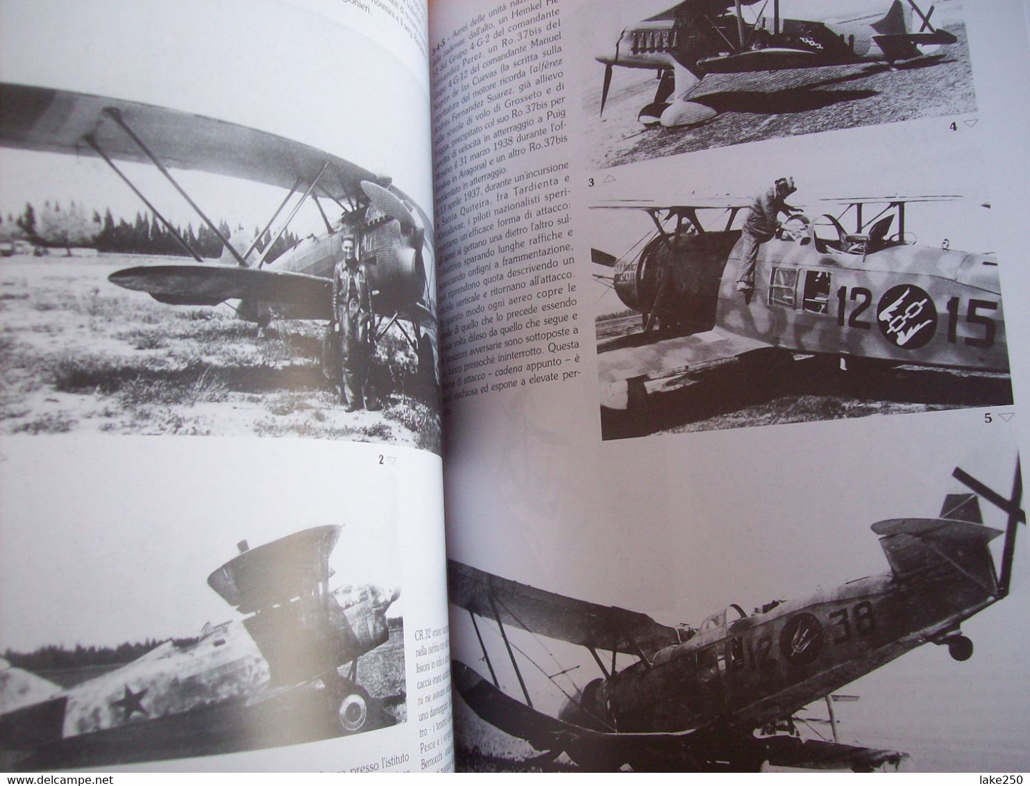 LIBRO - ALI IN SPAGNA  IMMAGINI E STORIA DELLA GUERRA CIVILE 1936/39   AEREI AVIAZIONE AVIATION AIRPLANES - Moteurs