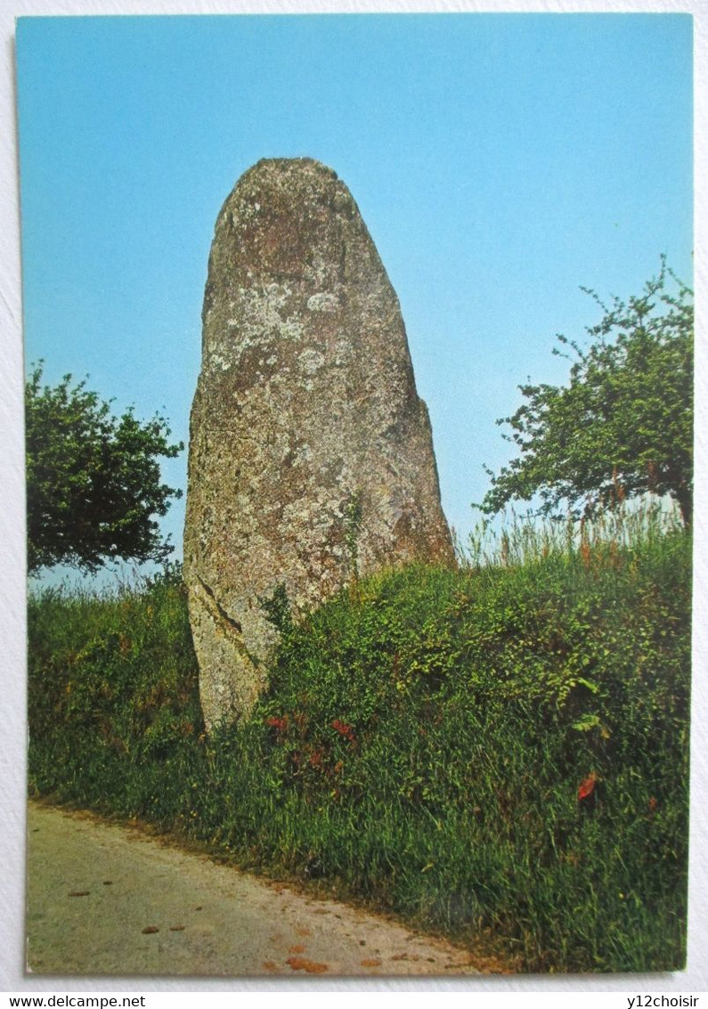 CPSM 11 PLOEUC SUR LIE COTES DU NORD MENHIR DE BAYO - Altri & Non Classificati