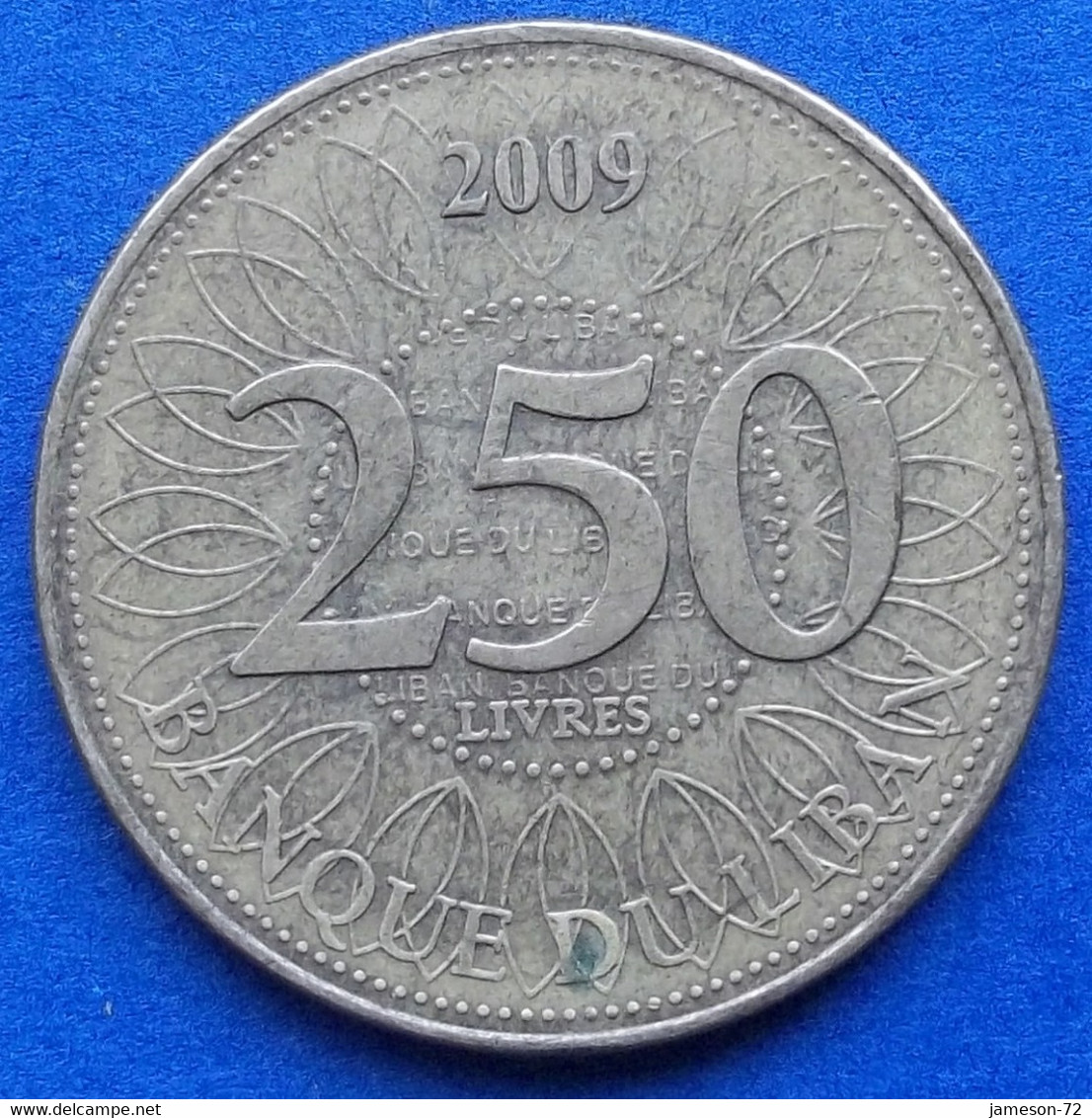 LEBANON - 250 Livres 2009 KM# 36 Independent Republic - Edelweiss Coins - Lebanon