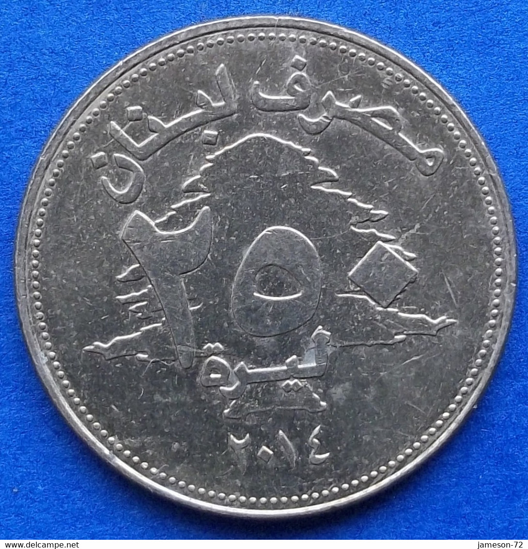 LEBANON - 250 Livres 2014 KM# 36 Independent Republic - Edelweiss Coins - Libano